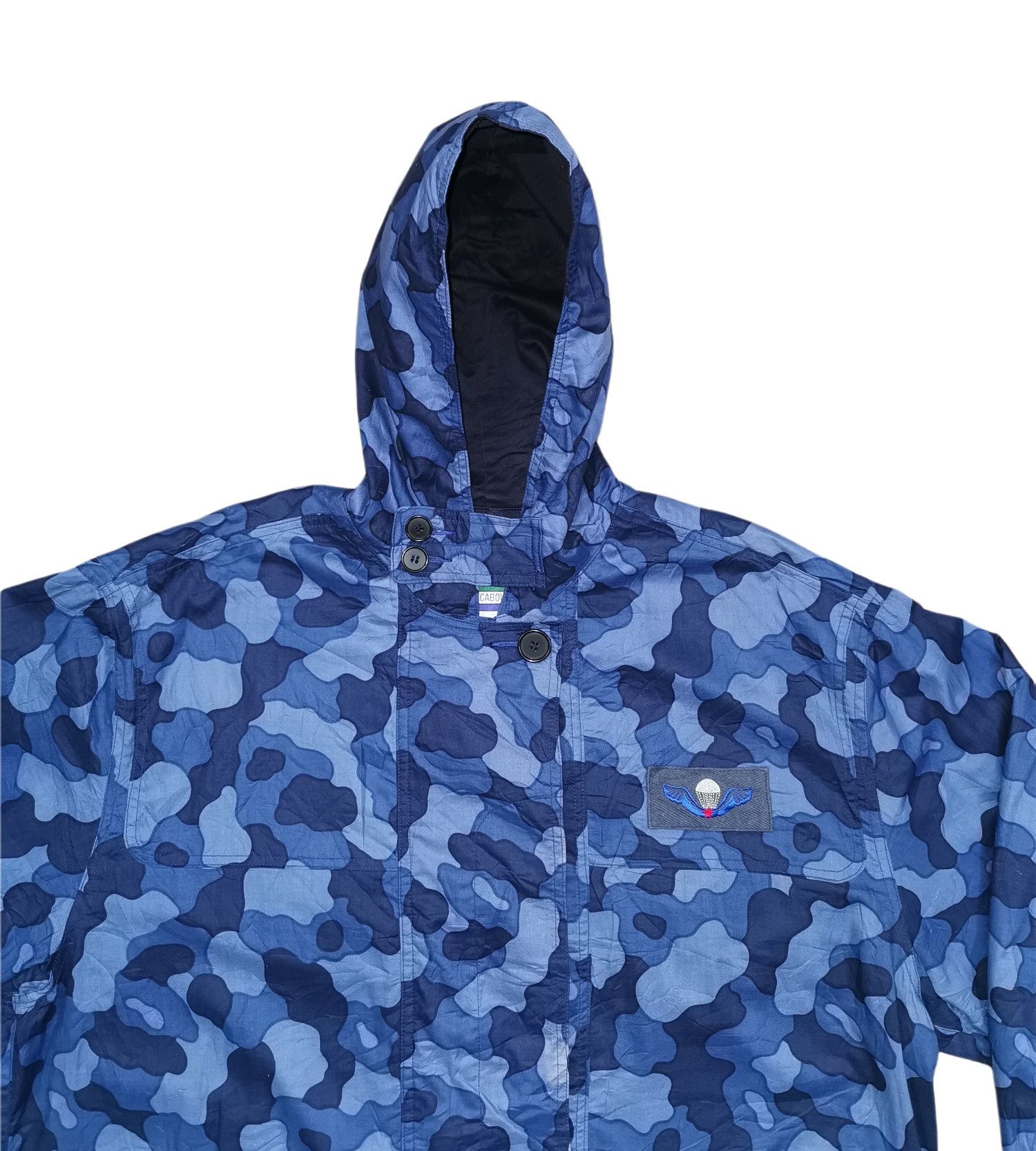 Nigel Cabourn Nigel Cabourn Camouflage parka Jacket Size US XL / EU 56 / 4 - 5 Thumbnail