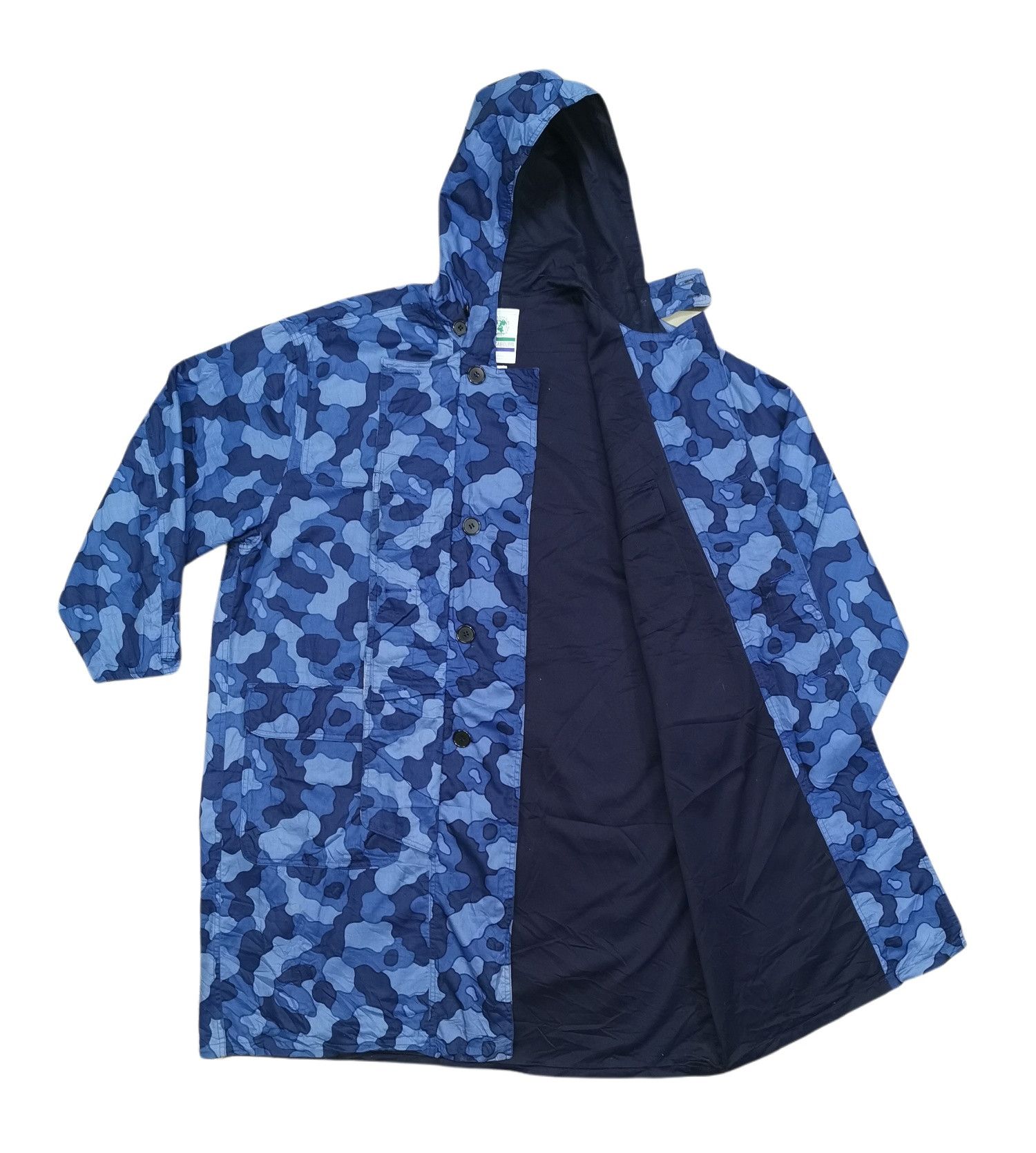 Nigel Cabourn Nigel Cabourn Camouflage parka Jacket Size US XL / EU 56 / 4 - 8 Thumbnail