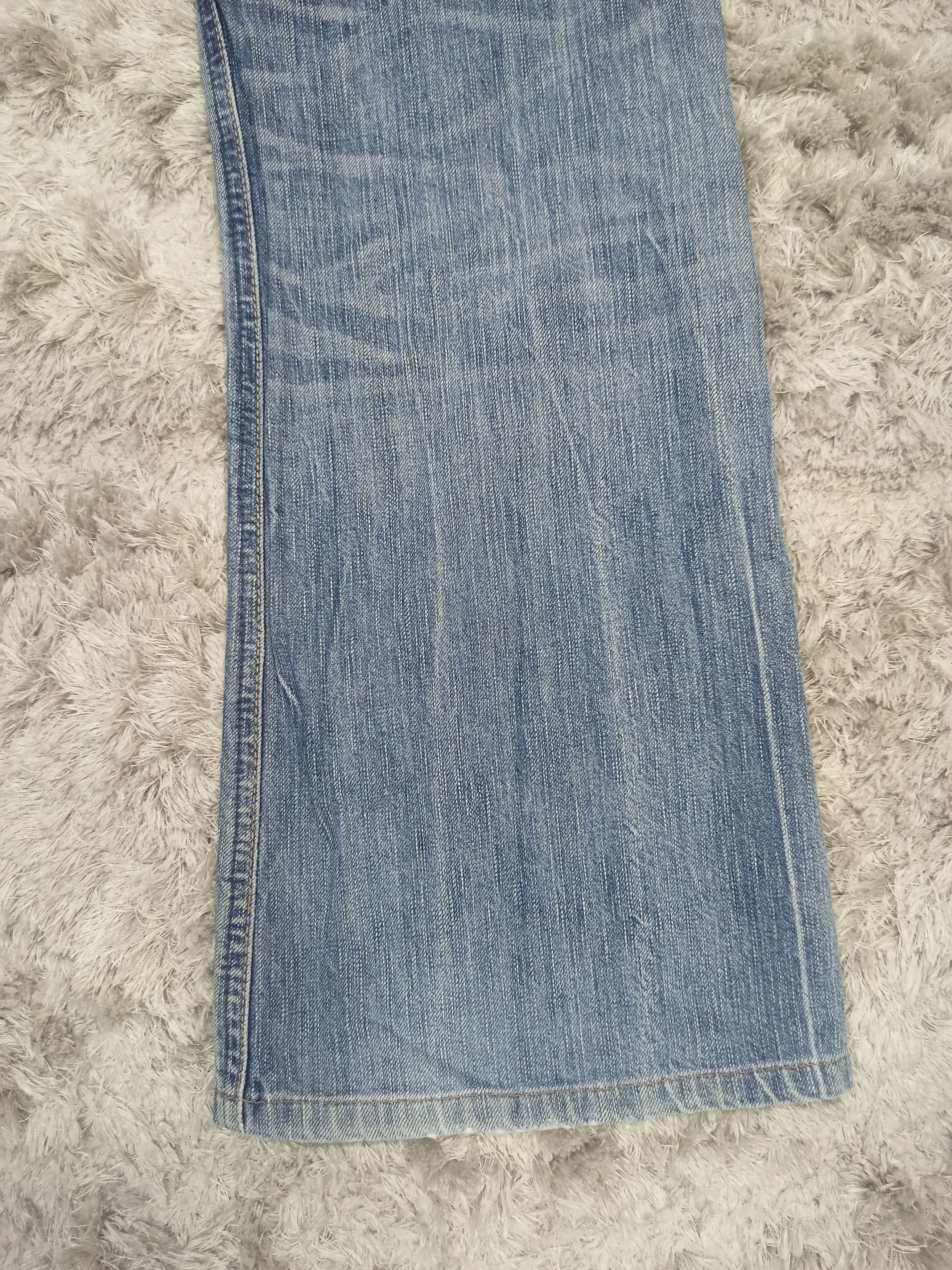 Edwin Vintage Edwin 503 Blue Trip Sun Faded Flared Jeans Size US 36 / EU 52 - 12 Thumbnail