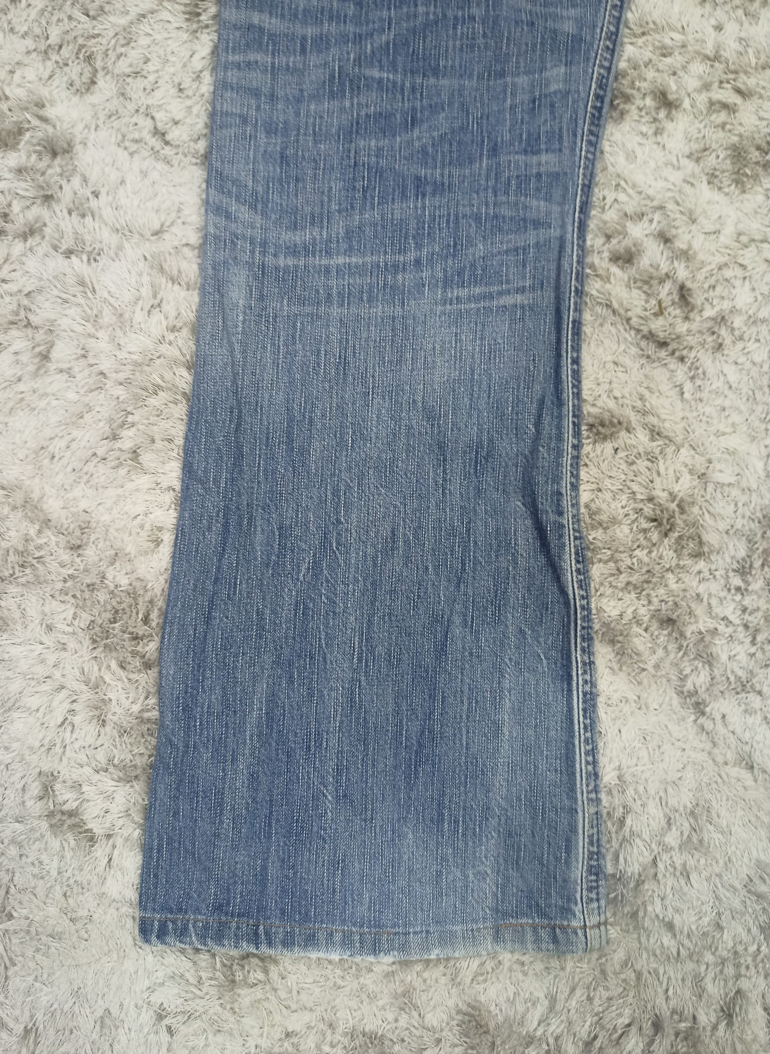 Edwin Vintage Edwin 503 Blue Trip Sun Faded Flared Jeans Size US 36 / EU 52 - 16 Thumbnail