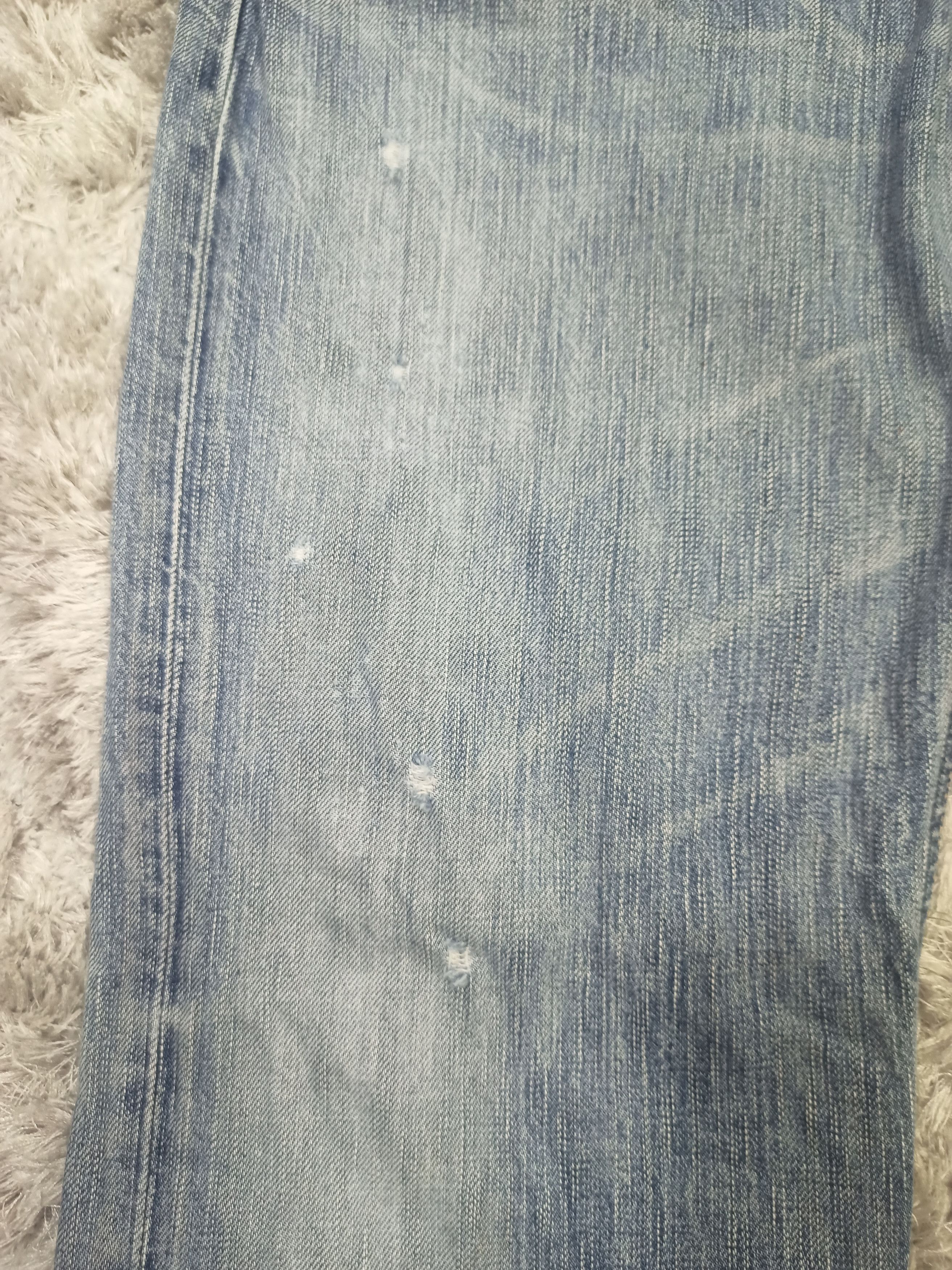 Edwin Vintage Edwin 503 Blue Trip Sun Faded Flared Jeans Size US 36 / EU 52 - 8 Thumbnail