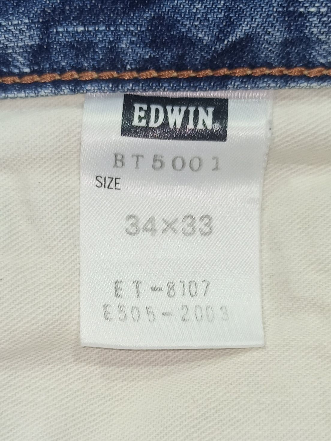Edwin Vintage Edwin 503 Blue Trip Sun Faded Flared Jeans Size US 36 / EU 52 - 17 Thumbnail