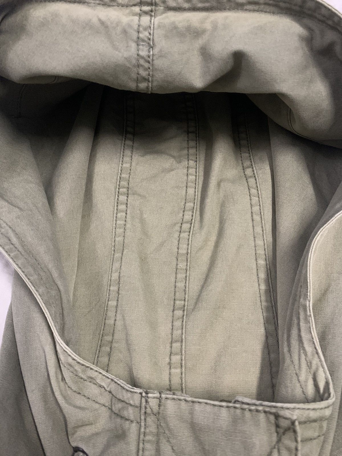 Japanese Brand Japanese Brand Moussy Sun Faded Hooded Military Field Jacket Size US S / EU 44-46 / 1 - 6 Thumbnail