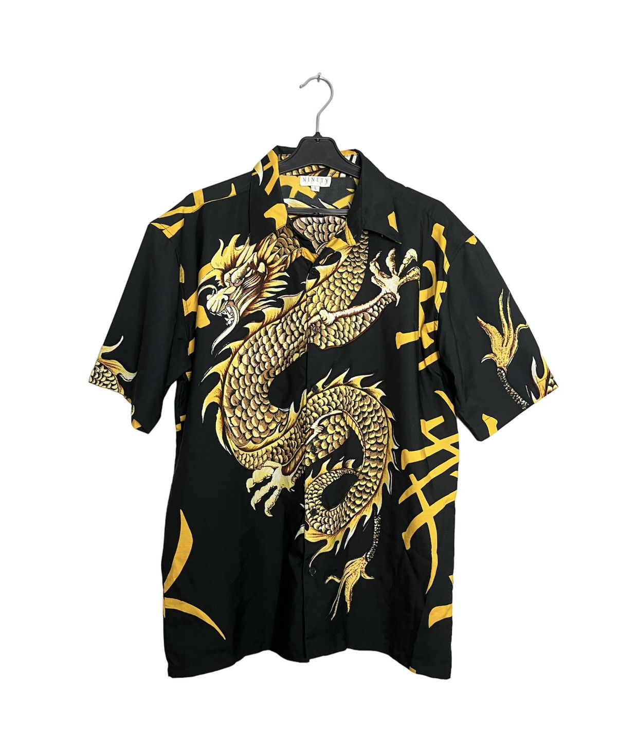 Vintage VINTAGE JAPANESE DRAGON SHIRT Y2K Size US L / EU 52-54 / 3 - 1 Thumbnail