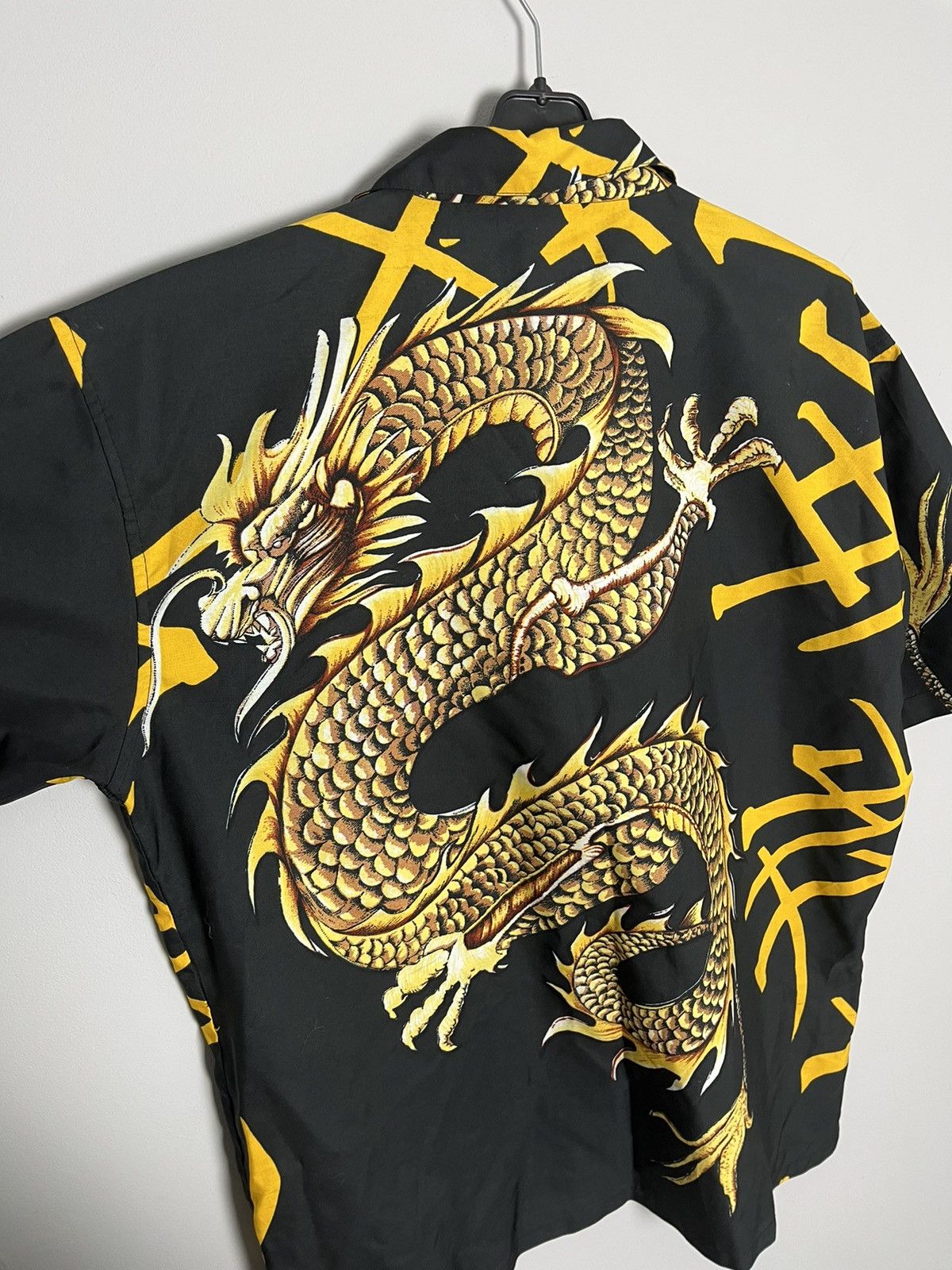Vintage VINTAGE JAPANESE DRAGON SHIRT Y2K Size US L / EU 52-54 / 3 - 3 Thumbnail