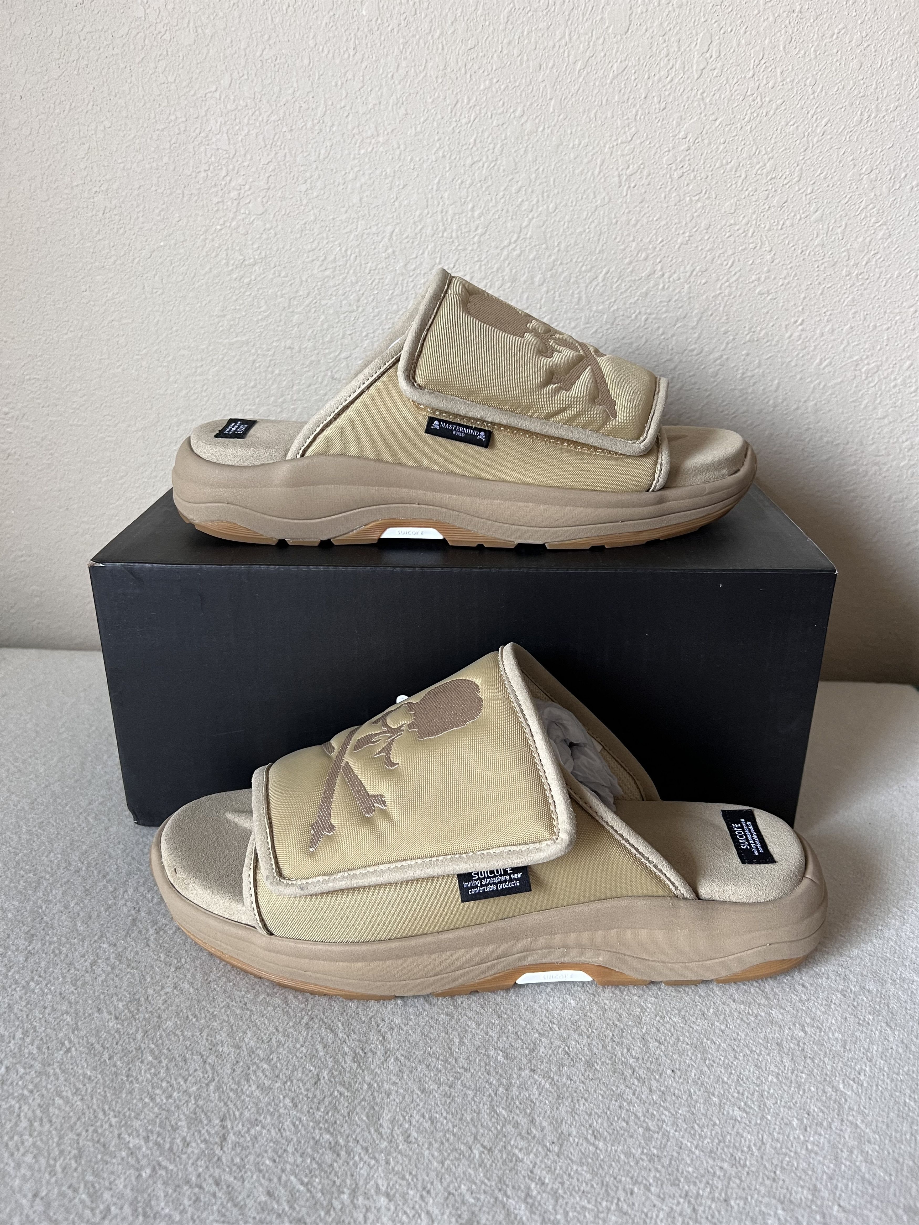 Mastermind Japan × Suicoke Suicoke Mastermind MOTO TAMOTT-RUN in Beige Size US 9 / EU 42 - 2 Thumbnail