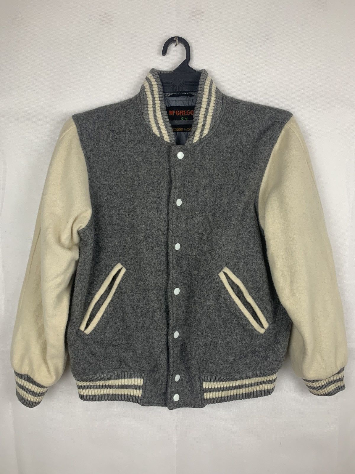 Japanese Brand McGREGOR Varsity Jacket Size US M / EU 48-50 / 2 - 2 Thumbnail