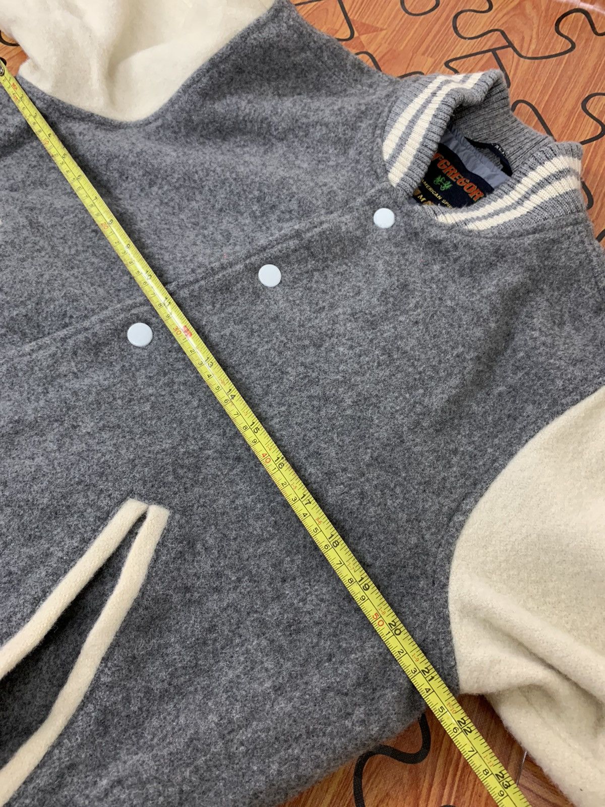 Japanese Brand McGREGOR Varsity Jacket Size US M / EU 48-50 / 2 - 18 Thumbnail