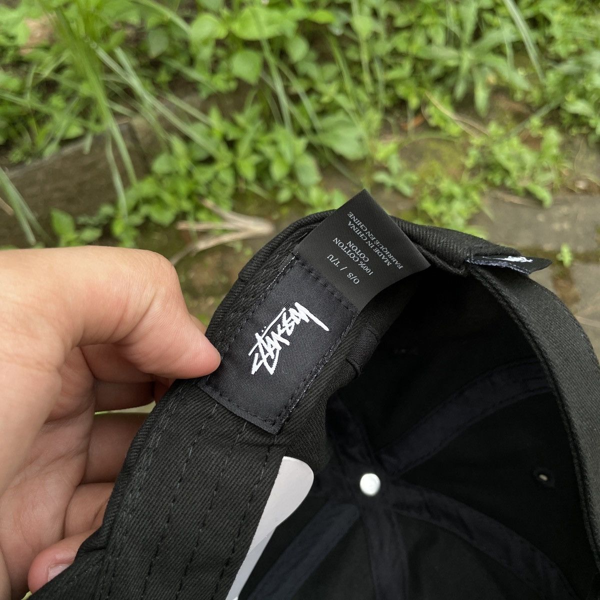 Stussy STUSSY STRAPBACK BEAR CAP - BLACK Size ONE SIZE - 6 Thumbnail