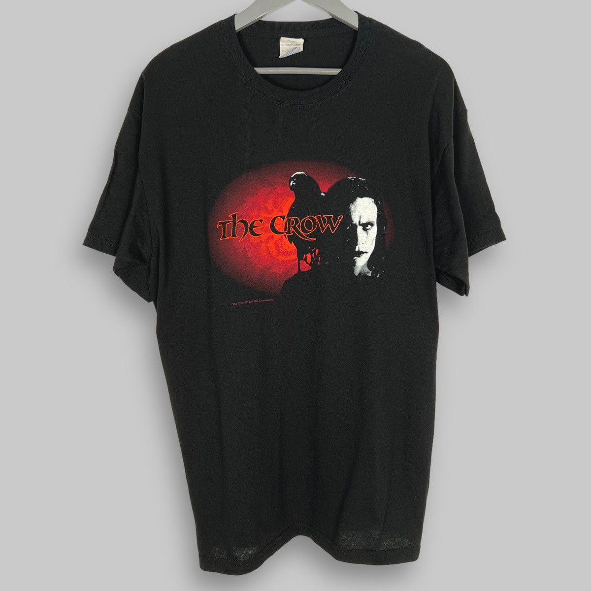 Vintage Vintage Early 00s The Crow Brandon Lee Movie Promo T Shirt Size US L / EU 52-54 / 3 - 1 Thumbnail