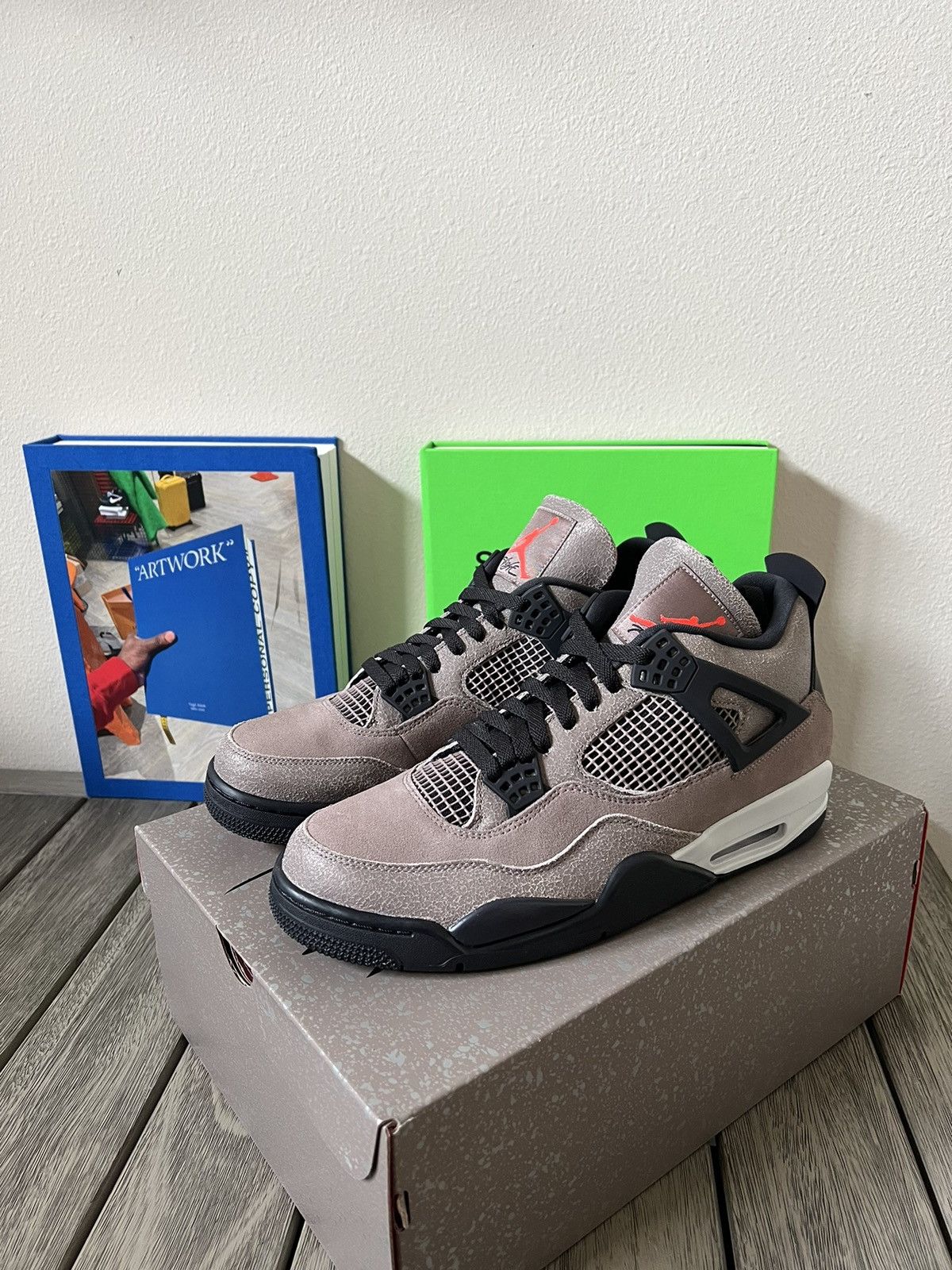 Jordan Brand Nike Air Jordan 4 Retro Taupe Haze Size US 12 / EU 45 - 1 Thumbnail