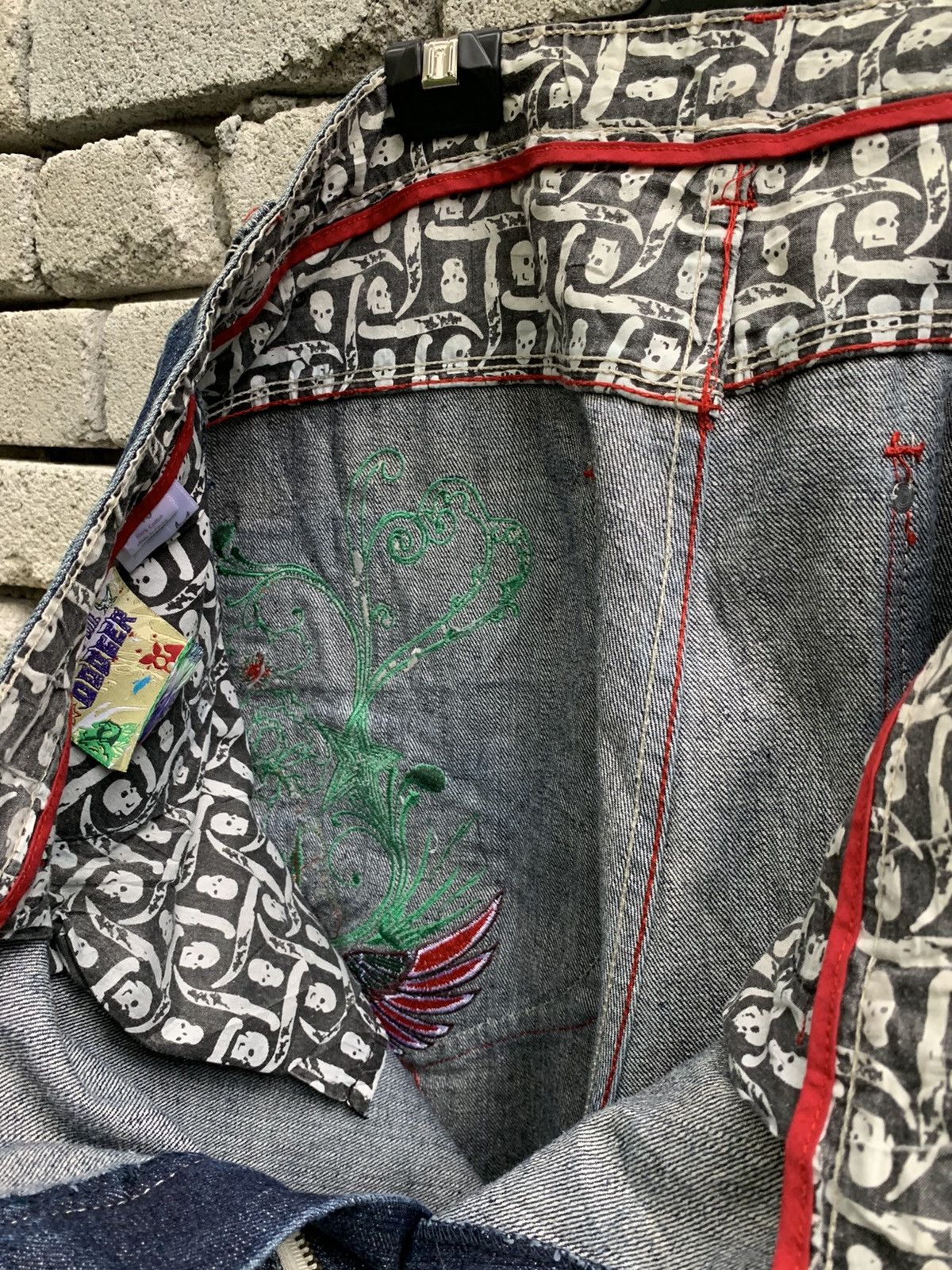 Artful Dodger ARTFUL DODGER DENIM HARD EMBROIDERED PANTS Size US 38 / EU 54 - 17 Thumbnail