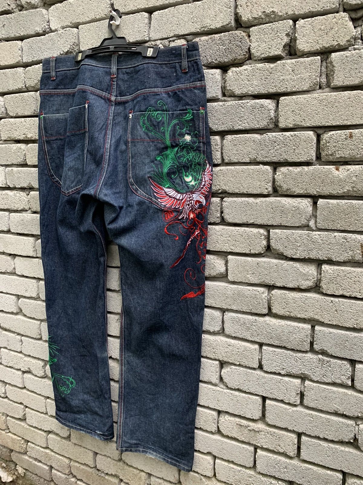 Artful Dodger ARTFUL DODGER DENIM HARD EMBROIDERED PANTS Size US 38 / EU 54 - 8 Thumbnail