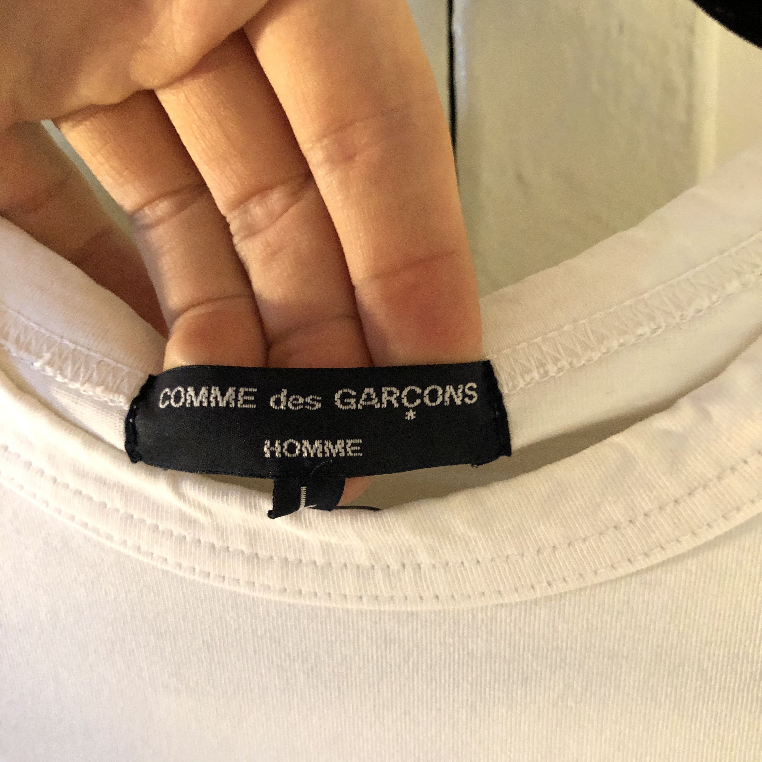 Comme des Garcons Comme des Garcons Homme CdGH Tee Size US L / EU 52-54 / 3 - 3 Thumbnail