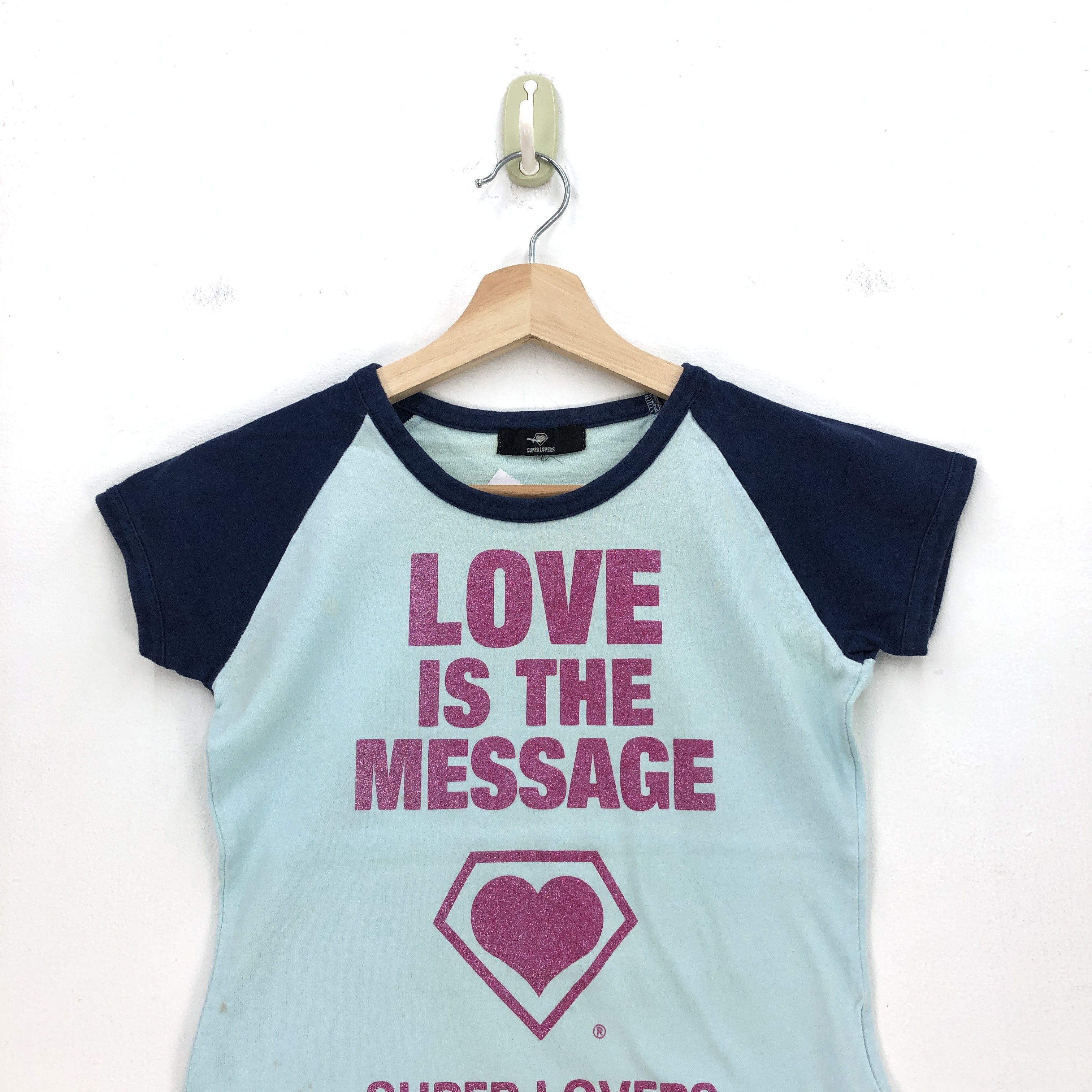 Japanese Brand Vintage Super Lover T Shirt Japanese Brand Super Lover Tees Size XS / US 0-2 / IT 36-38 - 2 Thumbnail