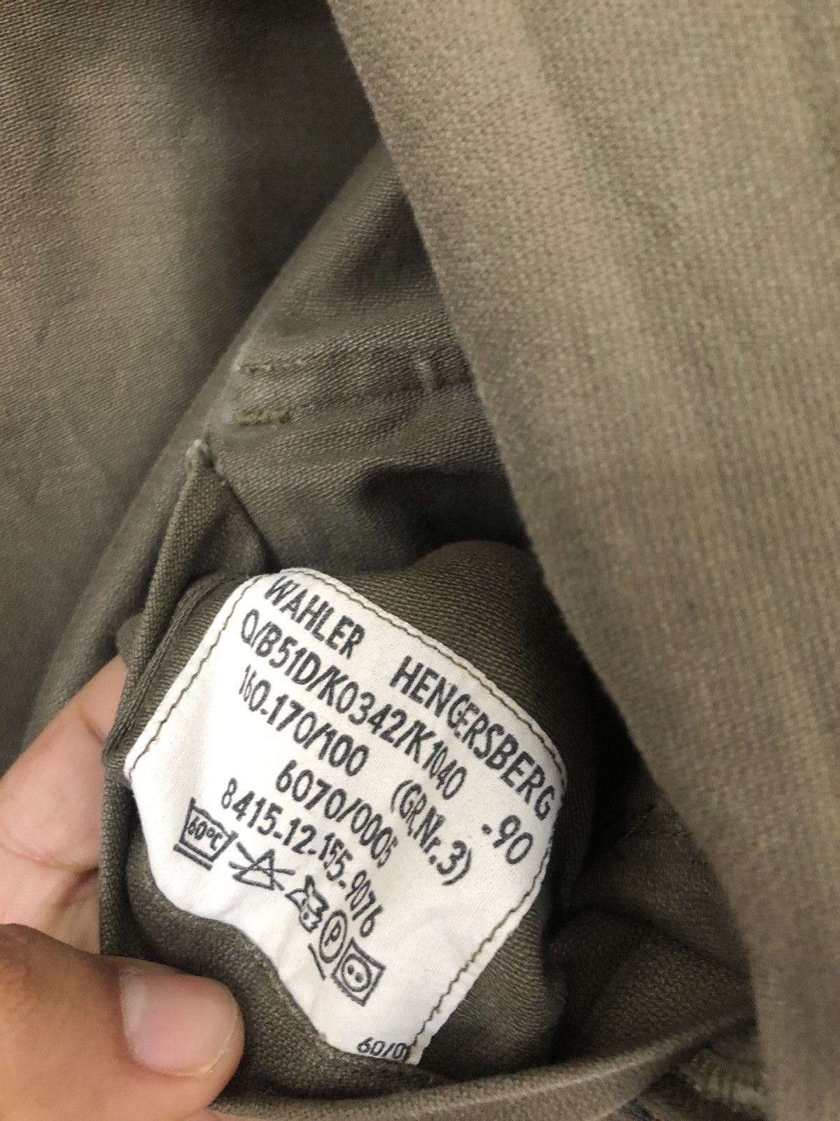 Vintage Vintage Wahler Hengersberg Military Jacket Size US L / EU 52-54 / 3 - 10 Thumbnail
