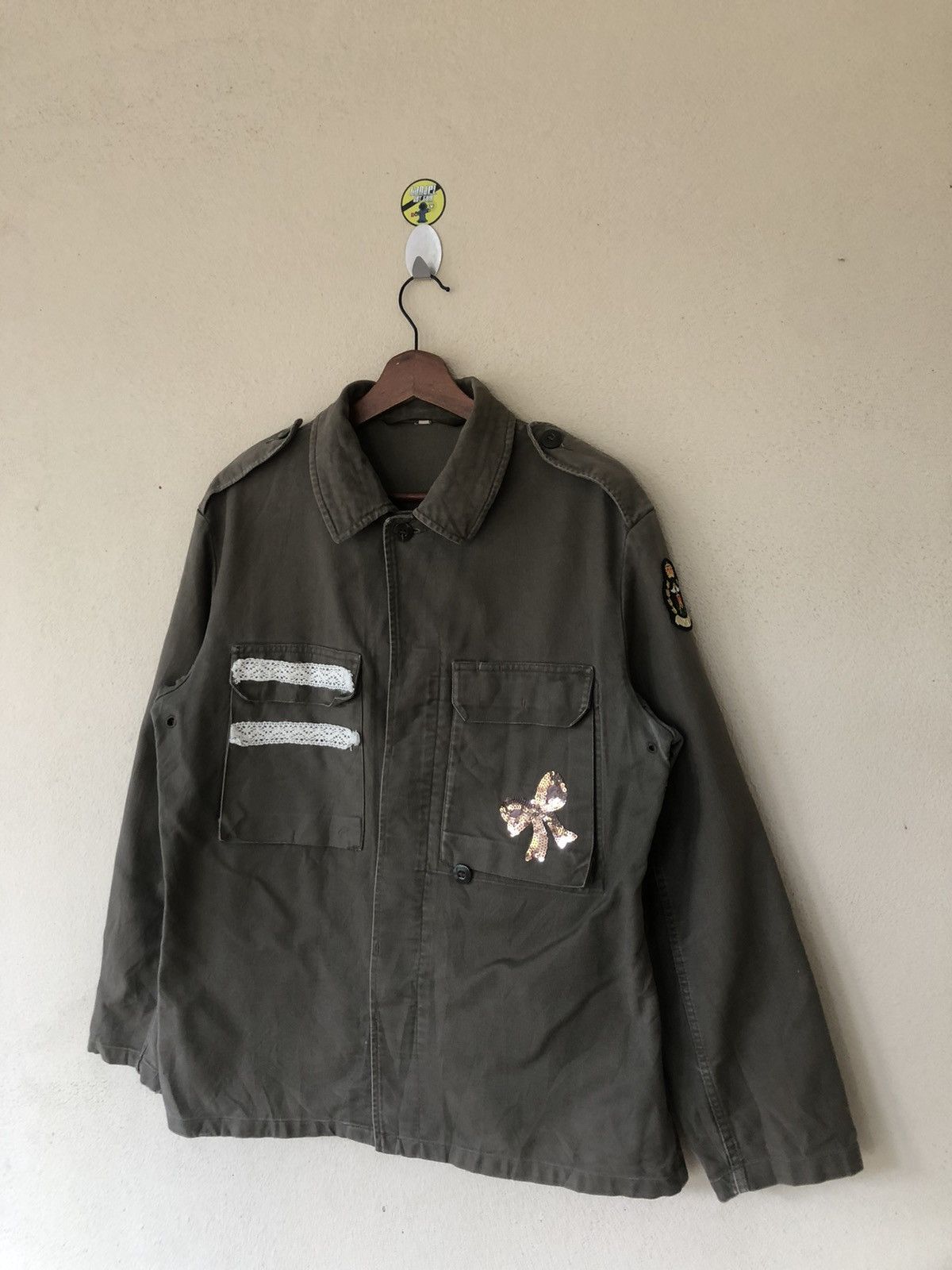 Vintage Vintage Wahler Hengersberg Military Jacket Size US L / EU 52-54 / 3 - 2 Thumbnail