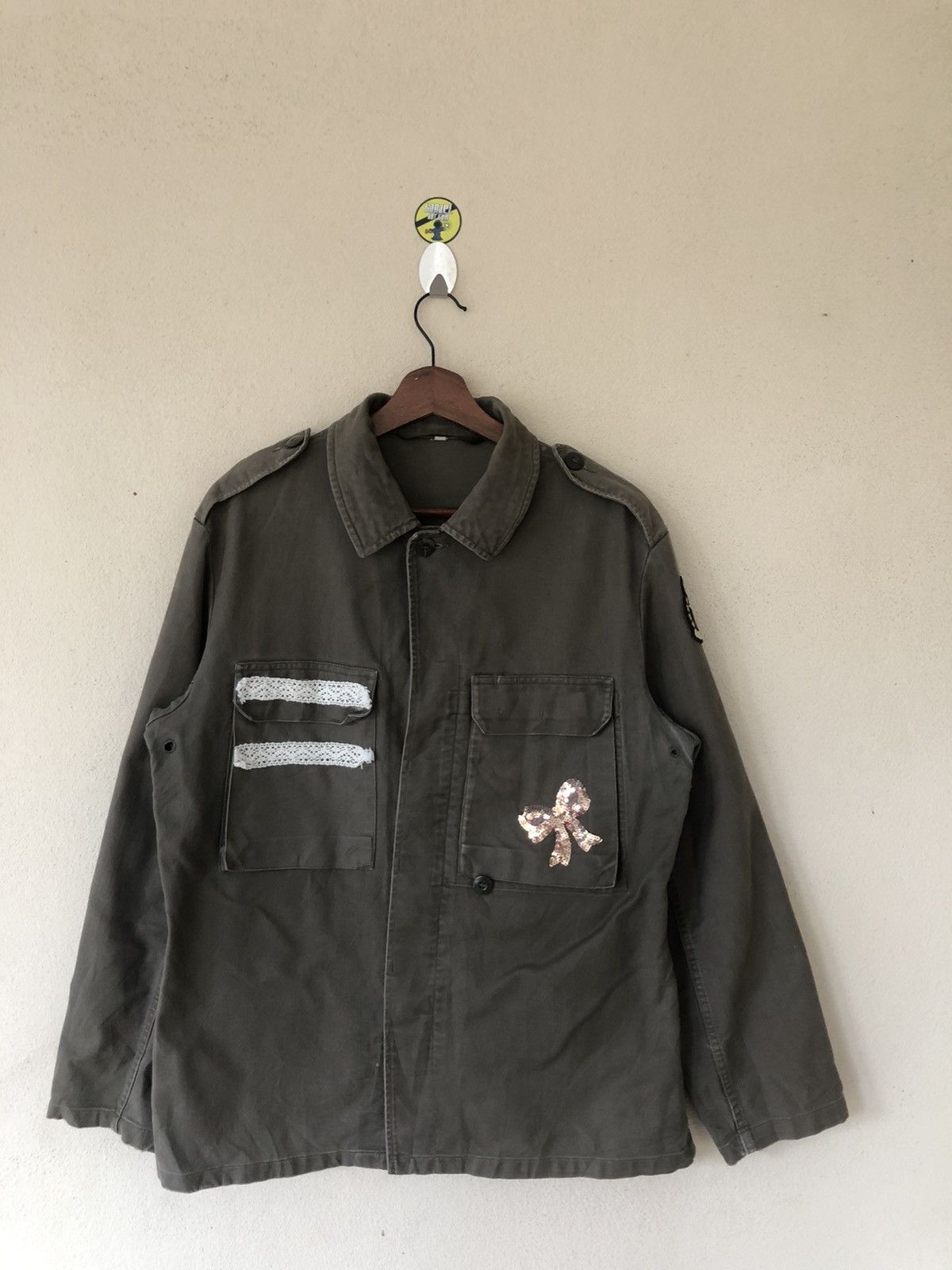Vintage Vintage Wahler Hengersberg Military Jacket Size US L / EU 52-54 / 3 - 1 Thumbnail