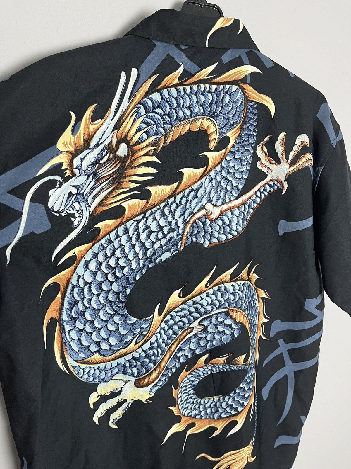 Japanese Brand × Vintage VINTAGE JAPANESE DRAGON SHIRT Y2K Size US L / EU 52-54 / 3 - 7 Thumbnail