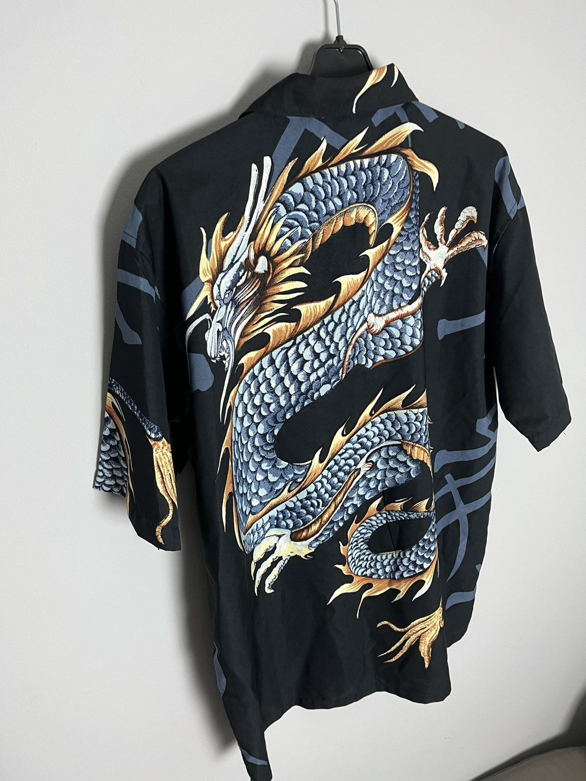 Japanese Brand × Vintage VINTAGE JAPANESE DRAGON SHIRT Y2K Size US L / EU 52-54 / 3 - 6 Thumbnail