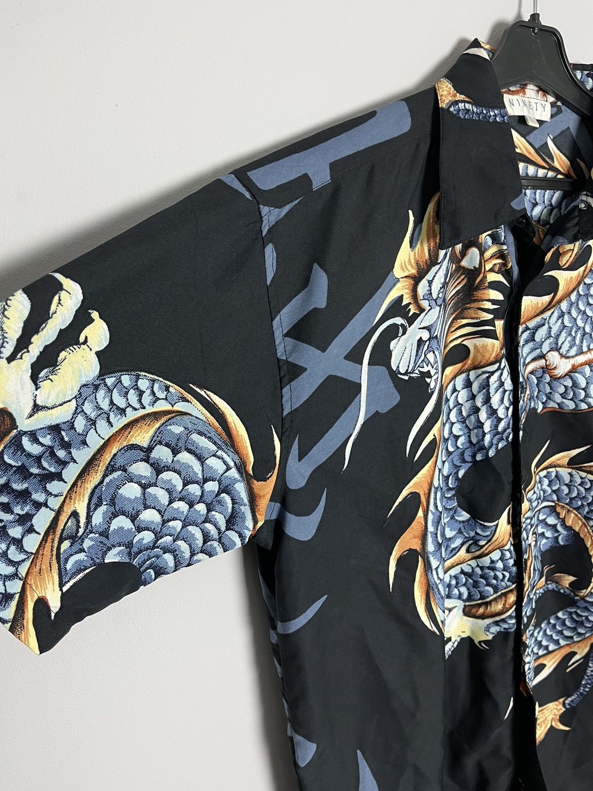 Japanese Brand × Vintage VINTAGE JAPANESE DRAGON SHIRT Y2K Size US L / EU 52-54 / 3 - 2 Thumbnail