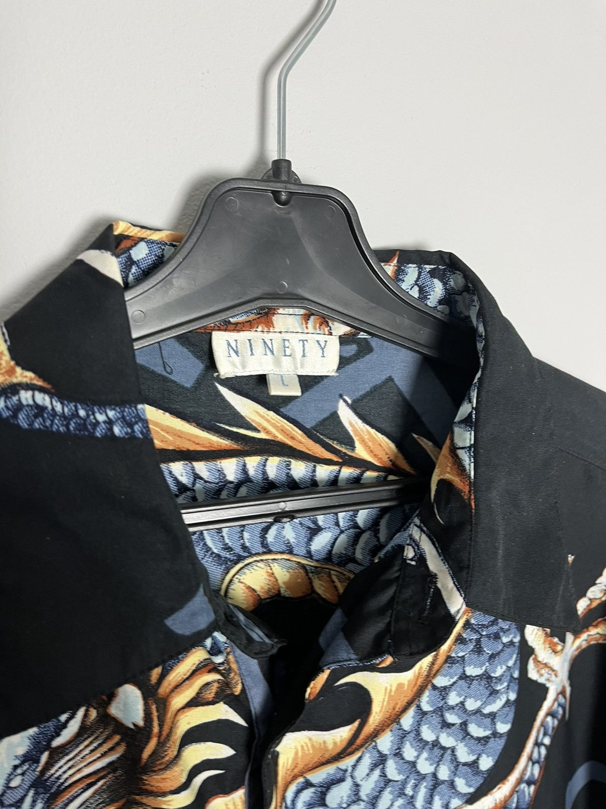 Japanese Brand × Vintage VINTAGE JAPANESE DRAGON SHIRT Y2K Size US L / EU 52-54 / 3 - 5 Thumbnail