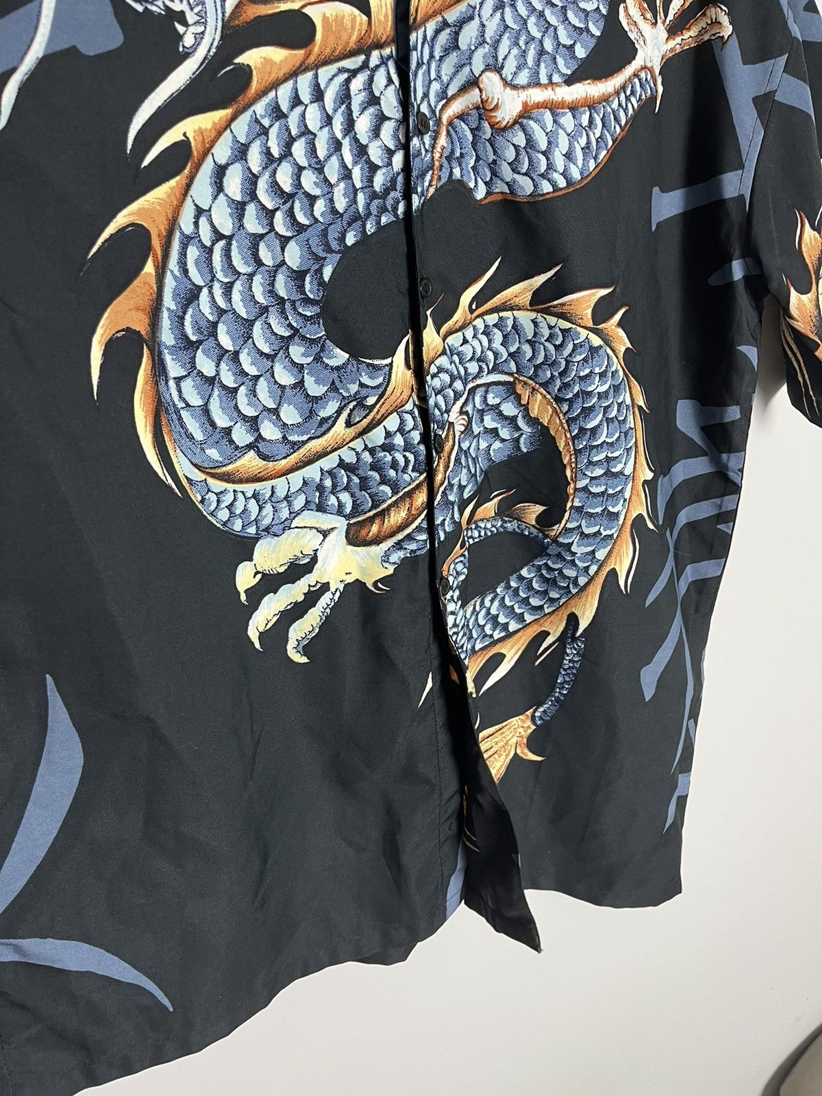 Japanese Brand × Vintage VINTAGE JAPANESE DRAGON SHIRT Y2K Size US L / EU 52-54 / 3 - 4 Thumbnail