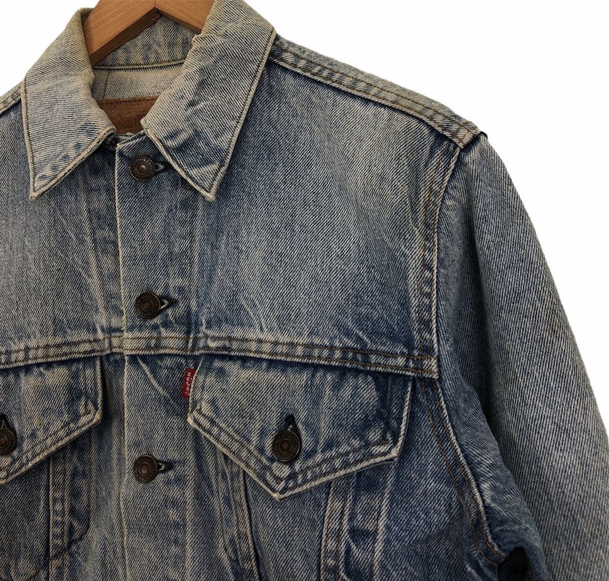 Levi's 💥RARE VTG 80s LEVIS TYPE 3 TRUCKER JACKET Size US S / EU 44-46 / 1 - 4 Thumbnail