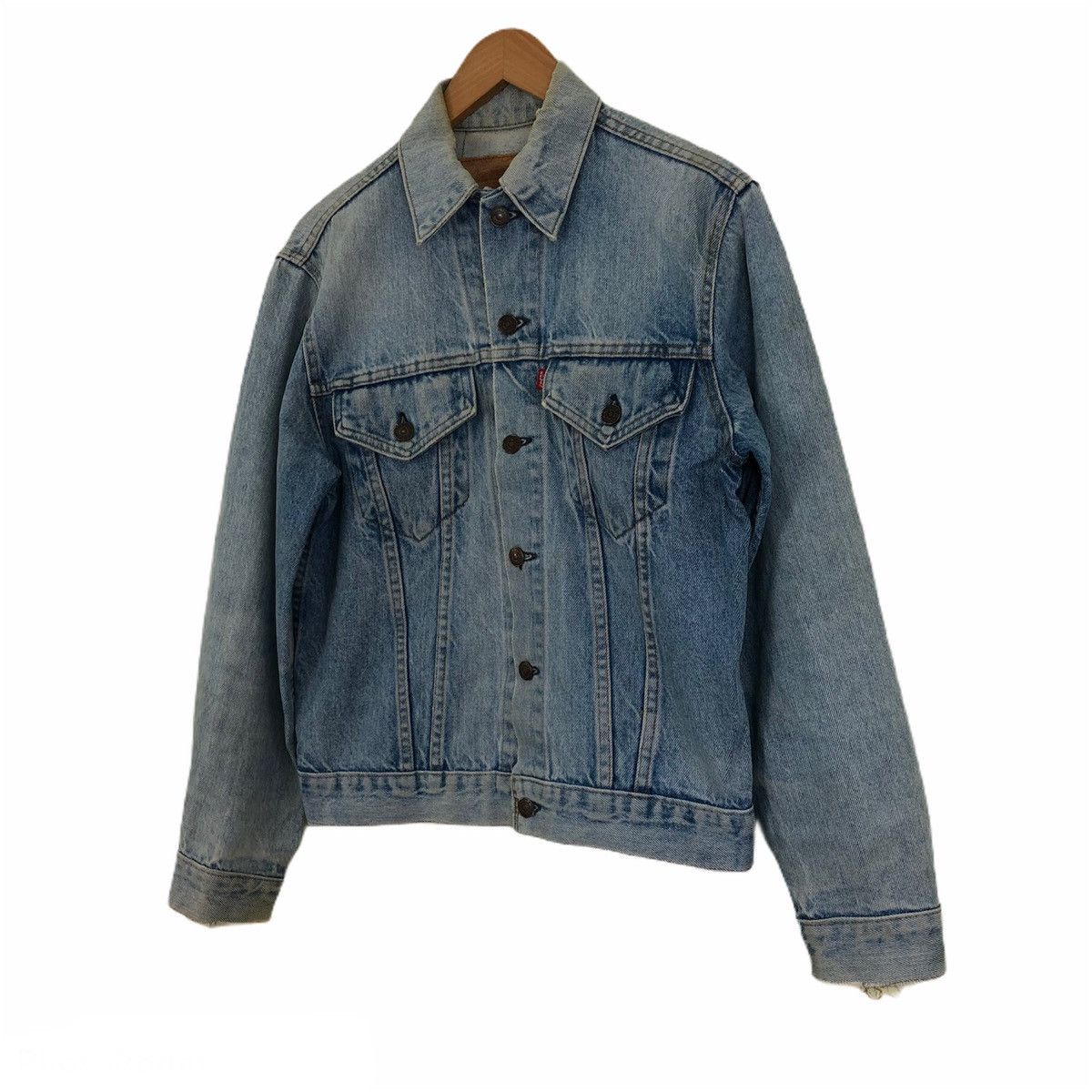 Levi's 💥RARE VTG 80s LEVIS TYPE 3 TRUCKER JACKET Size US S / EU 44-46 / 1 - 3 Thumbnail