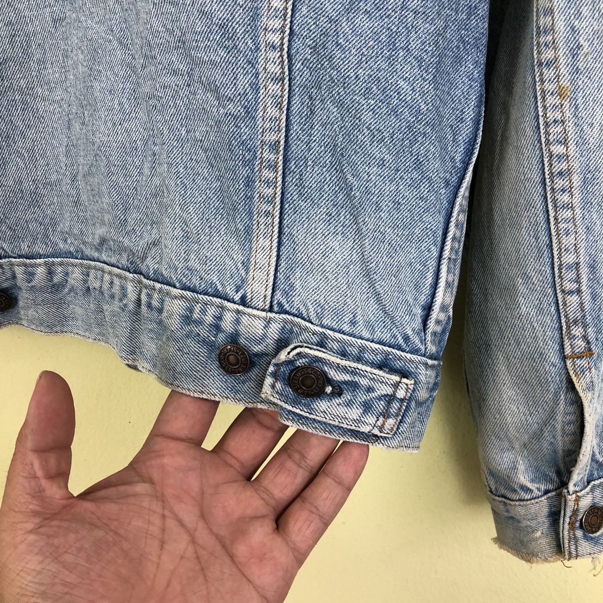 Levi's 💥RARE VTG 80s LEVIS TYPE 3 TRUCKER JACKET Size US S / EU 44-46 / 1 - 9 Thumbnail