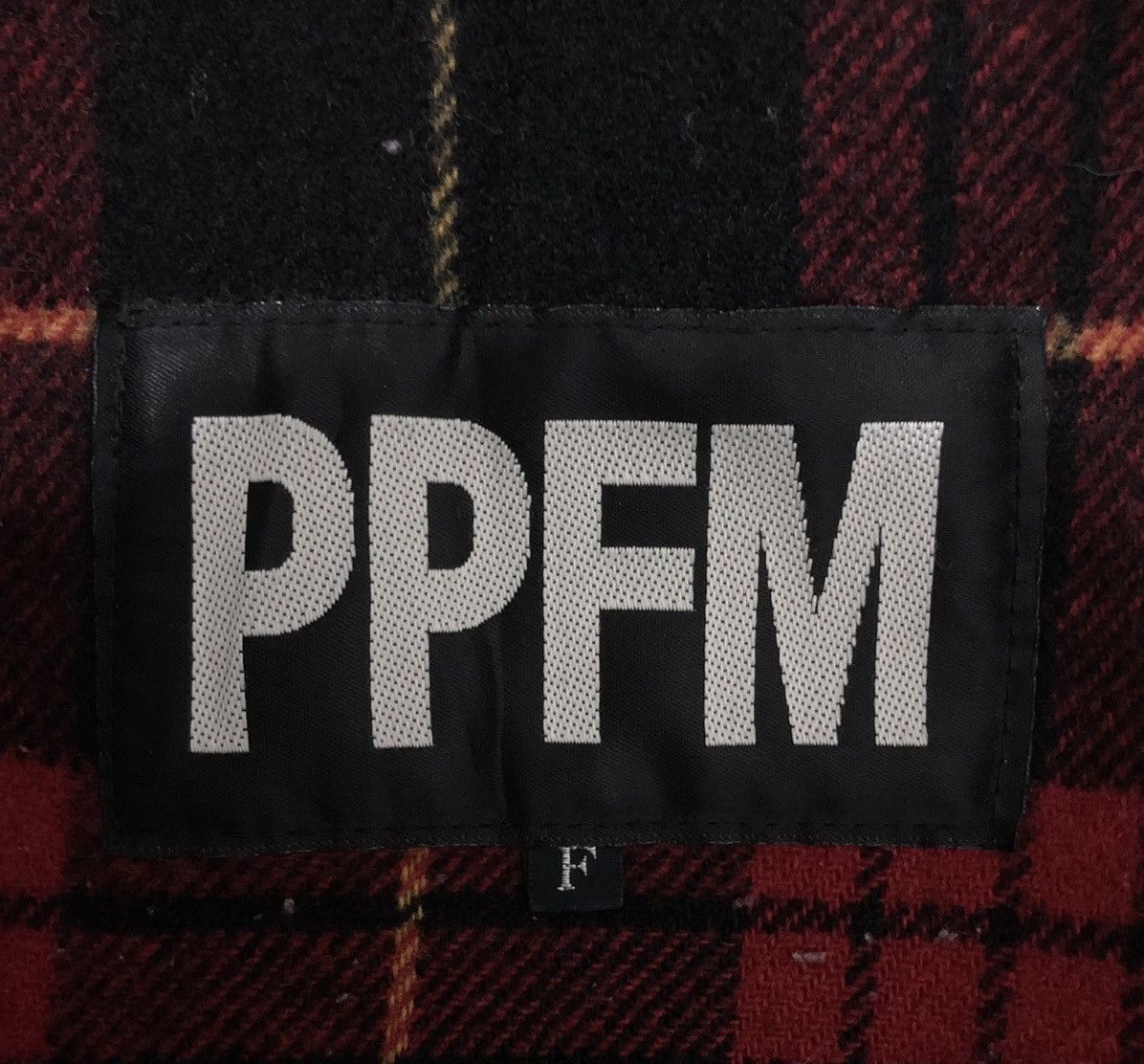 PPFM PPFM Hooded Wool Blend Long Coat – Unisex, Black, Size F Size US M / EU 48-50 / 2 - 11 Thumbnail