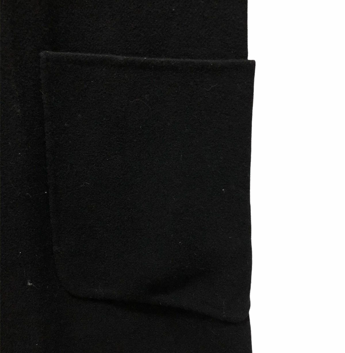 PPFM PPFM Hooded Wool Blend Long Coat – Unisex, Black, Size F Size US M / EU 48-50 / 2 - 6 Thumbnail