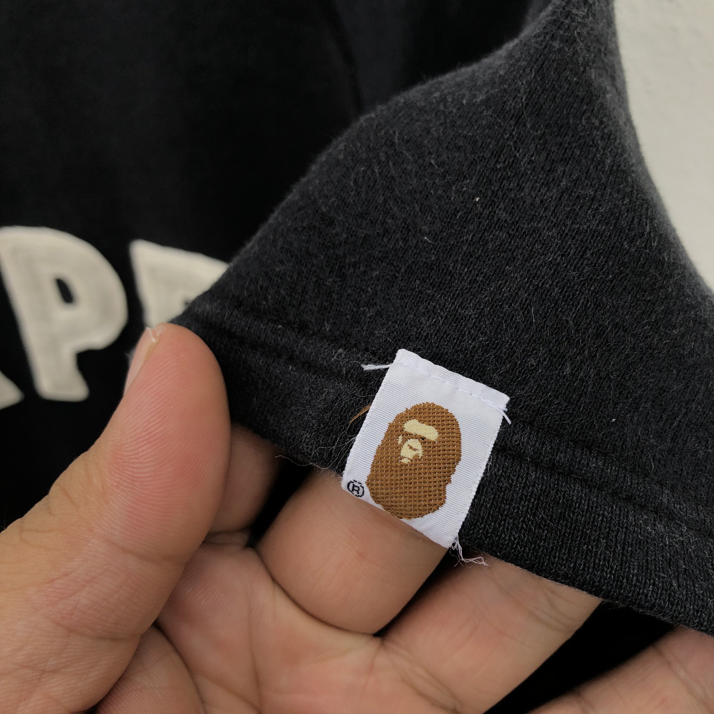 Bape BAPE APPLIQUE S/S CREWNECK Size US S / EU 44-46 / 1 - 7 Thumbnail
