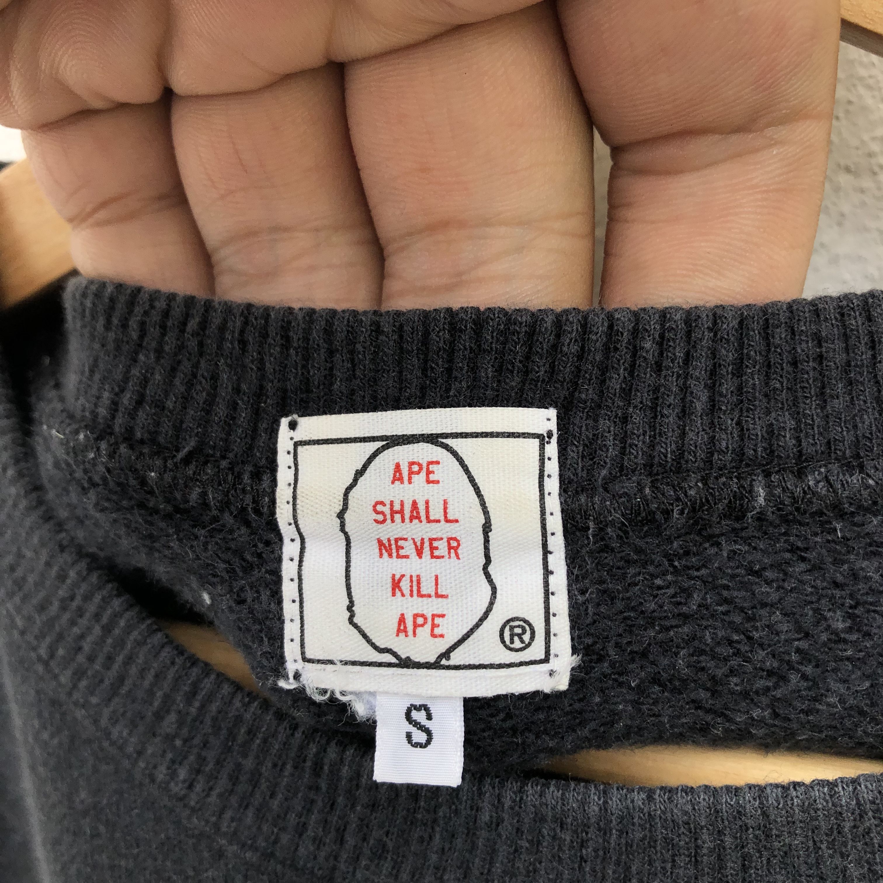 Bape BAPE APPLIQUE S/S CREWNECK Size US S / EU 44-46 / 1 - 10 Thumbnail