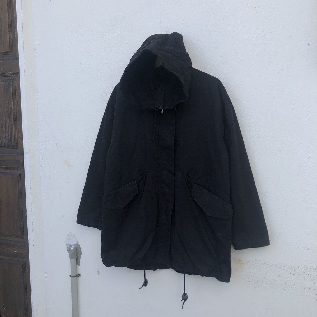 Japanese Brand CARGO MULTI POCKETS JACKET HOODIE BARK TANNAGE Size US M / EU 48-50 / 2 - 2 Thumbnail