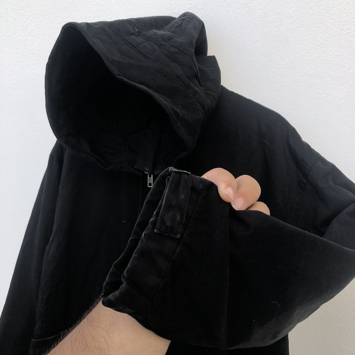 Japanese Brand CARGO MULTI POCKETS JACKET HOODIE BARK TANNAGE Size US M / EU 48-50 / 2 - 4 Thumbnail