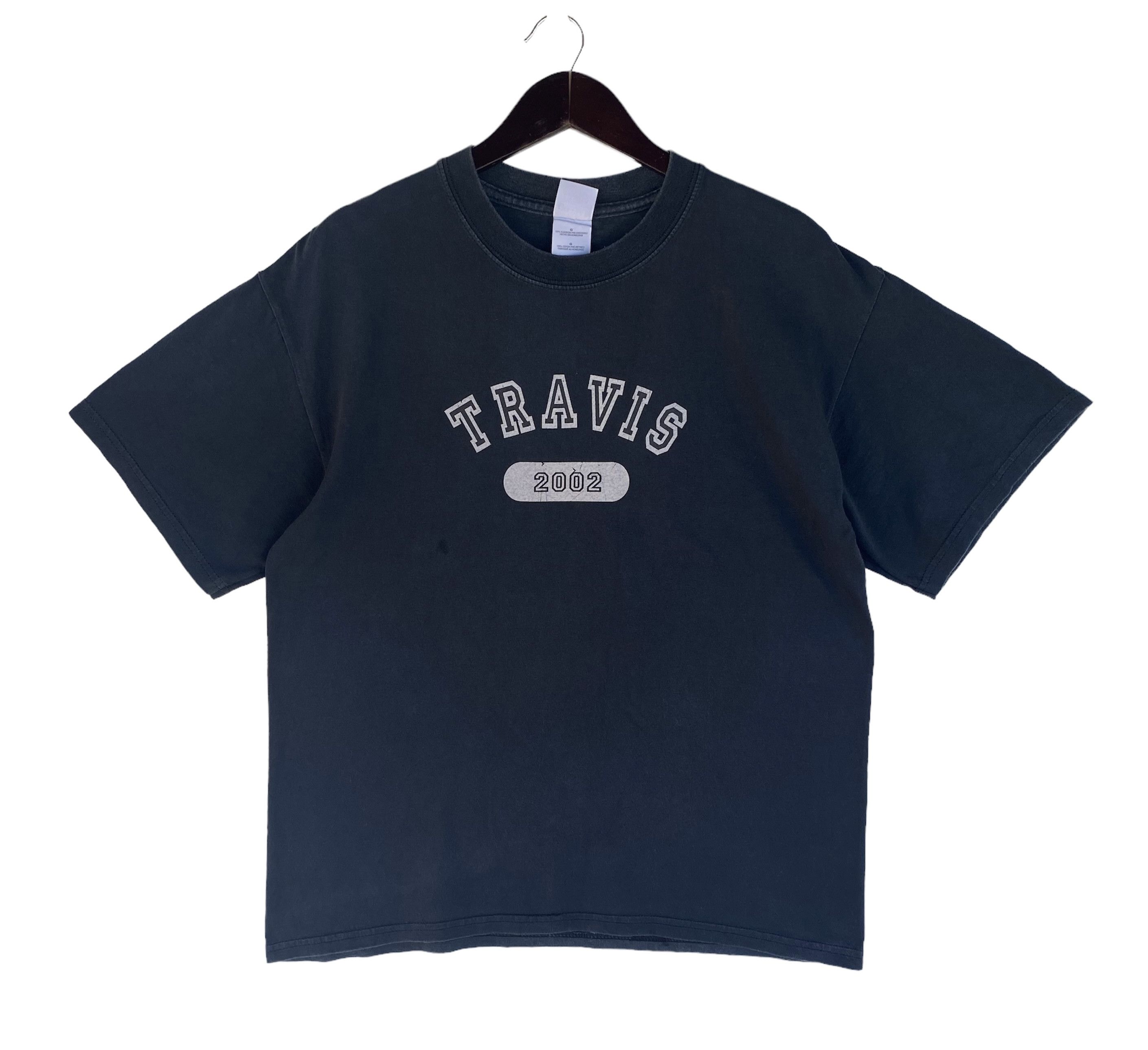 Band Tees 💥VINTAGE TRAVIS Post Britpop band tour 2002 rare tee shirt Size US L / EU 52-54 / 3 - 2 Thumbnail