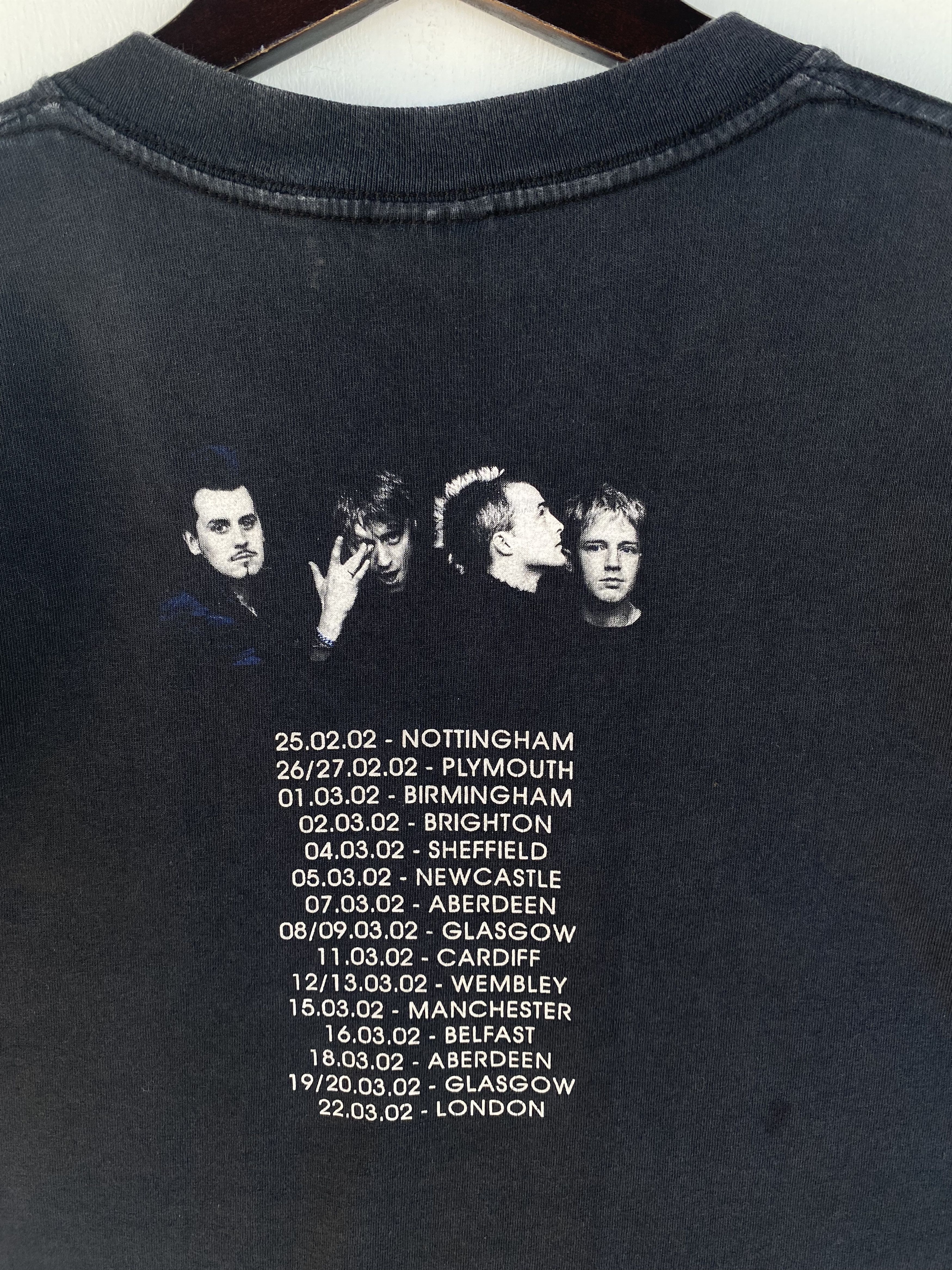 Band Tees 💥VINTAGE TRAVIS Post Britpop band tour 2002 rare tee shirt Size US L / EU 52-54 / 3 - 4 Thumbnail