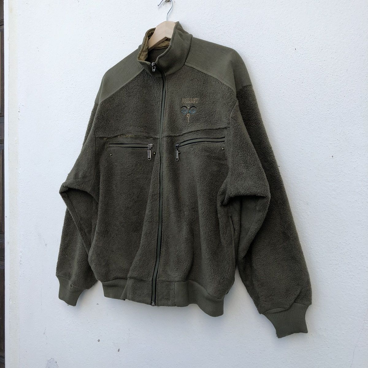 Japanese Brand MILLET POLARPLUS MADE IN FRANCE ZIPPER JACKET Size US M / EU 48-50 / 2 - 2 Thumbnail