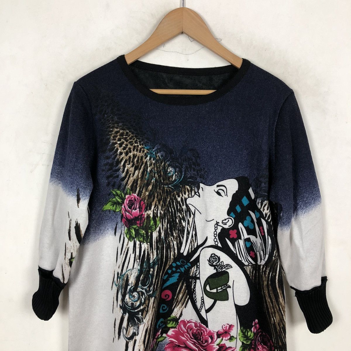 Japanese Brand SLAP SWEATSHIRT BIG LOGO INSPIRED BY KANSAI YAMAMOTO Size US M / EU 48-50 / 2 - 3 Thumbnail