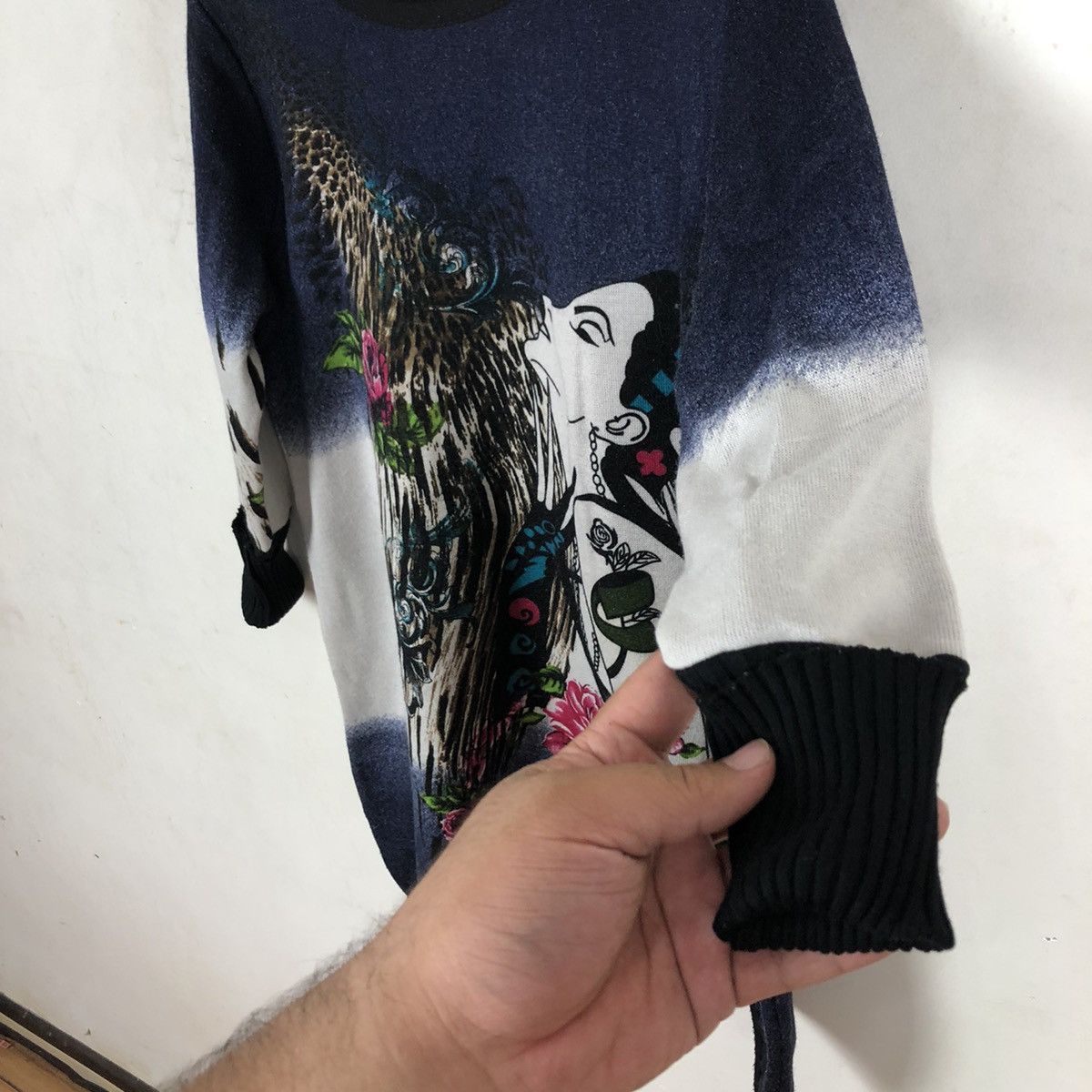 Japanese Brand SLAP SWEATSHIRT BIG LOGO INSPIRED BY KANSAI YAMAMOTO Size US M / EU 48-50 / 2 - 6 Thumbnail