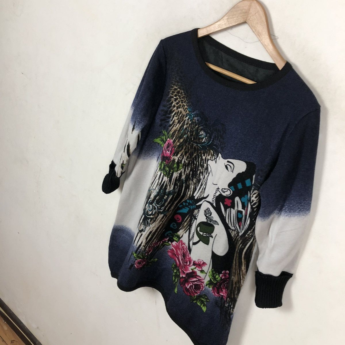 Japanese Brand SLAP SWEATSHIRT BIG LOGO INSPIRED BY KANSAI YAMAMOTO Size US M / EU 48-50 / 2 - 4 Thumbnail