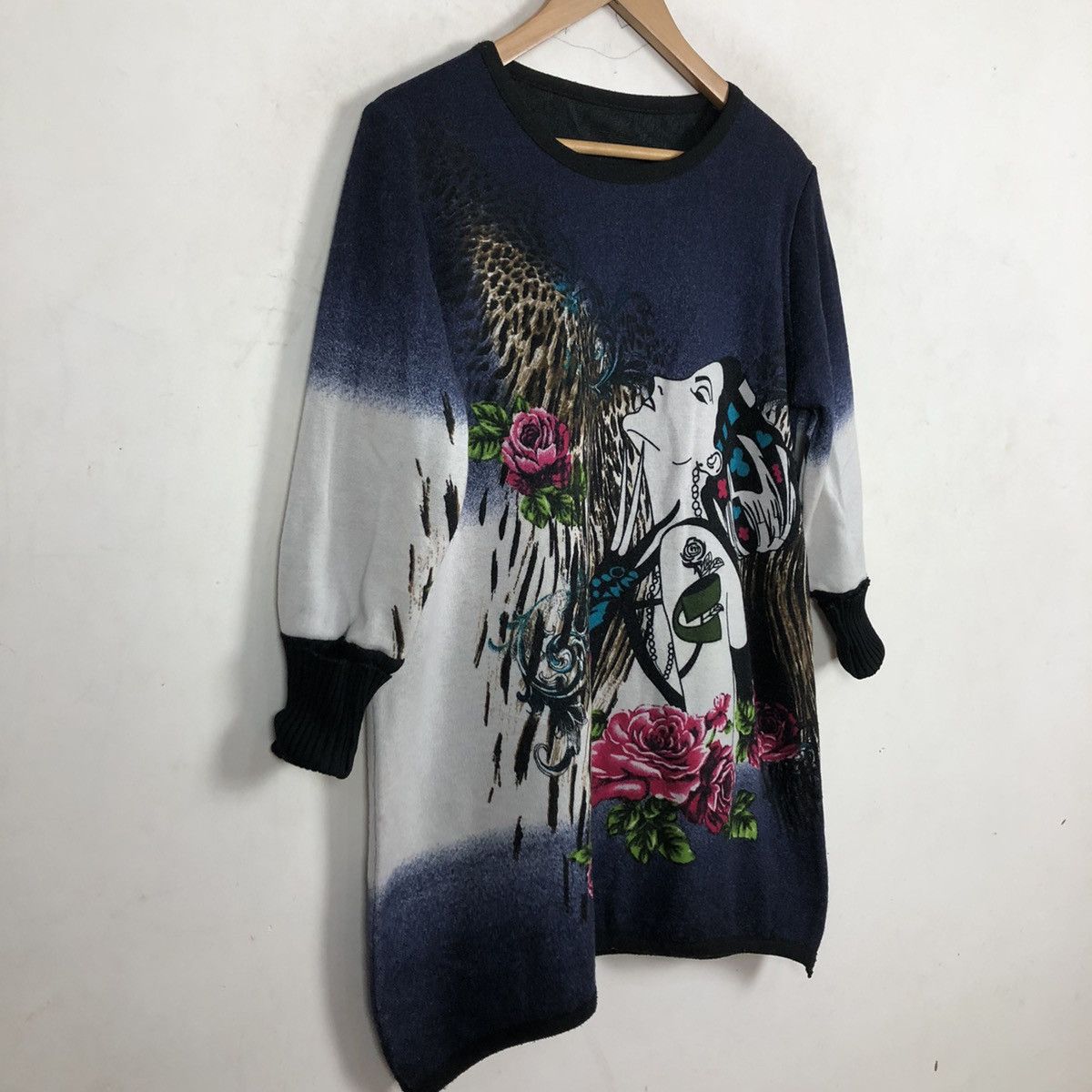 Japanese Brand SLAP SWEATSHIRT BIG LOGO INSPIRED BY KANSAI YAMAMOTO Size US M / EU 48-50 / 2 - 5 Thumbnail
