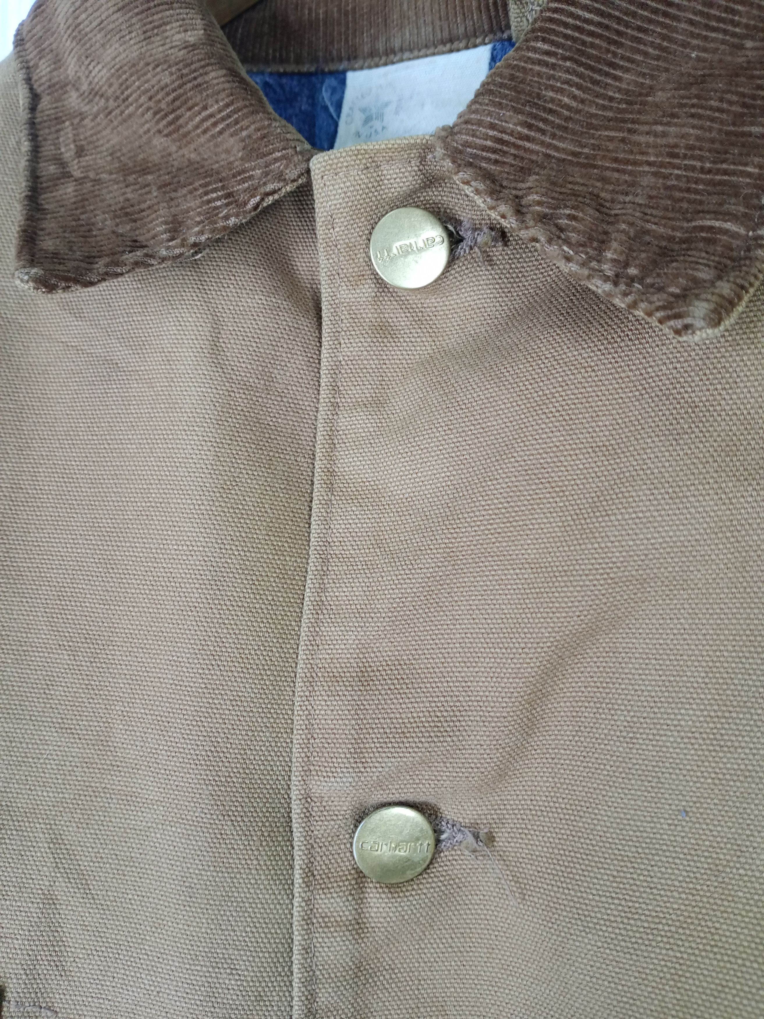 Carhartt Rare Vintage Carhartt Chore Jacket Made in Usa Size US L / EU 52-54 / 3 - 3 Thumbnail