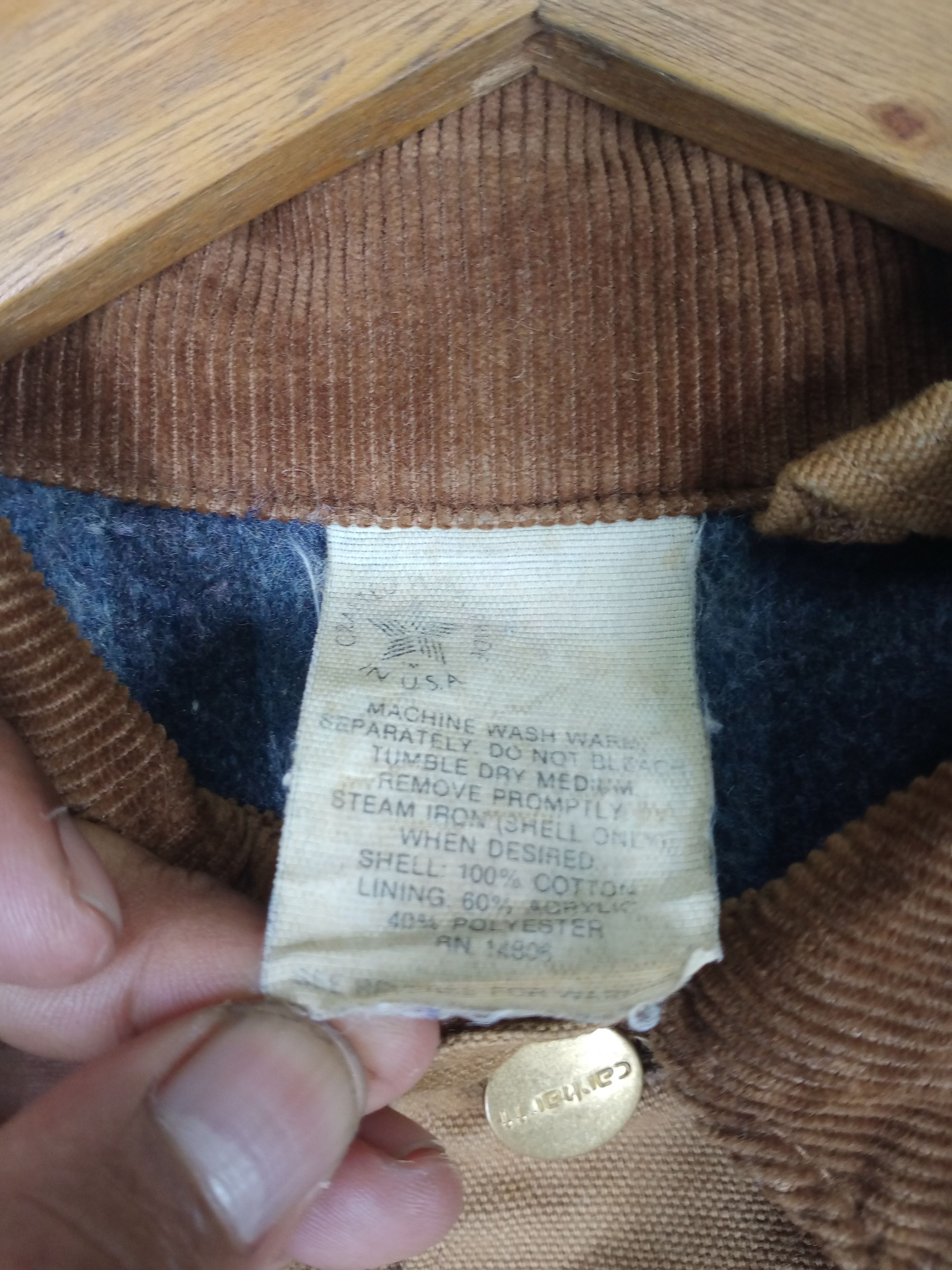 Carhartt Rare Vintage Carhartt Chore Jacket Made in Usa Size US L / EU 52-54 / 3 - 5 Thumbnail