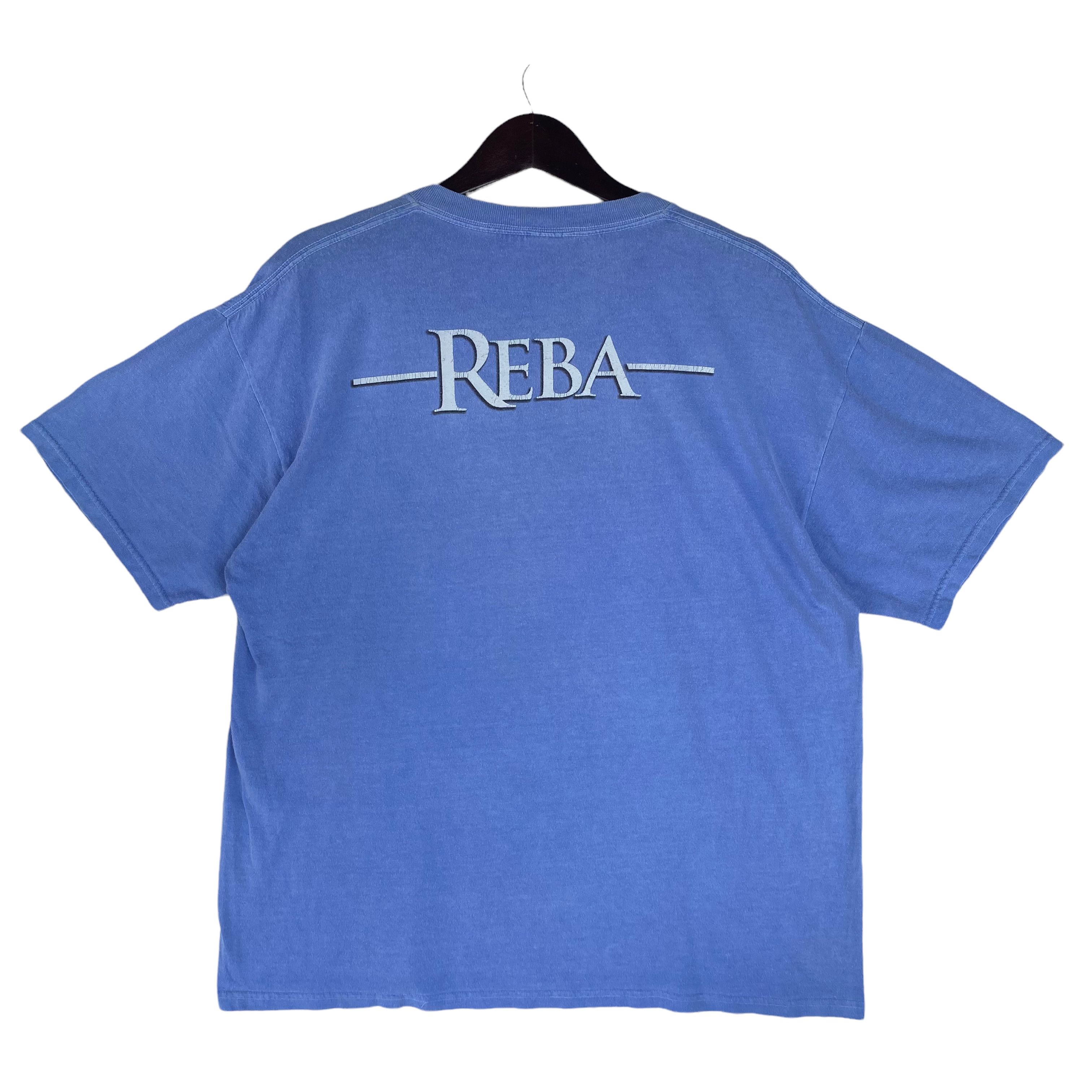 Band Tees 💥VINTAGE 90s REBA country singer / songwriter rare shirt Size US L / EU 52-54 / 3 - 2 Thumbnail