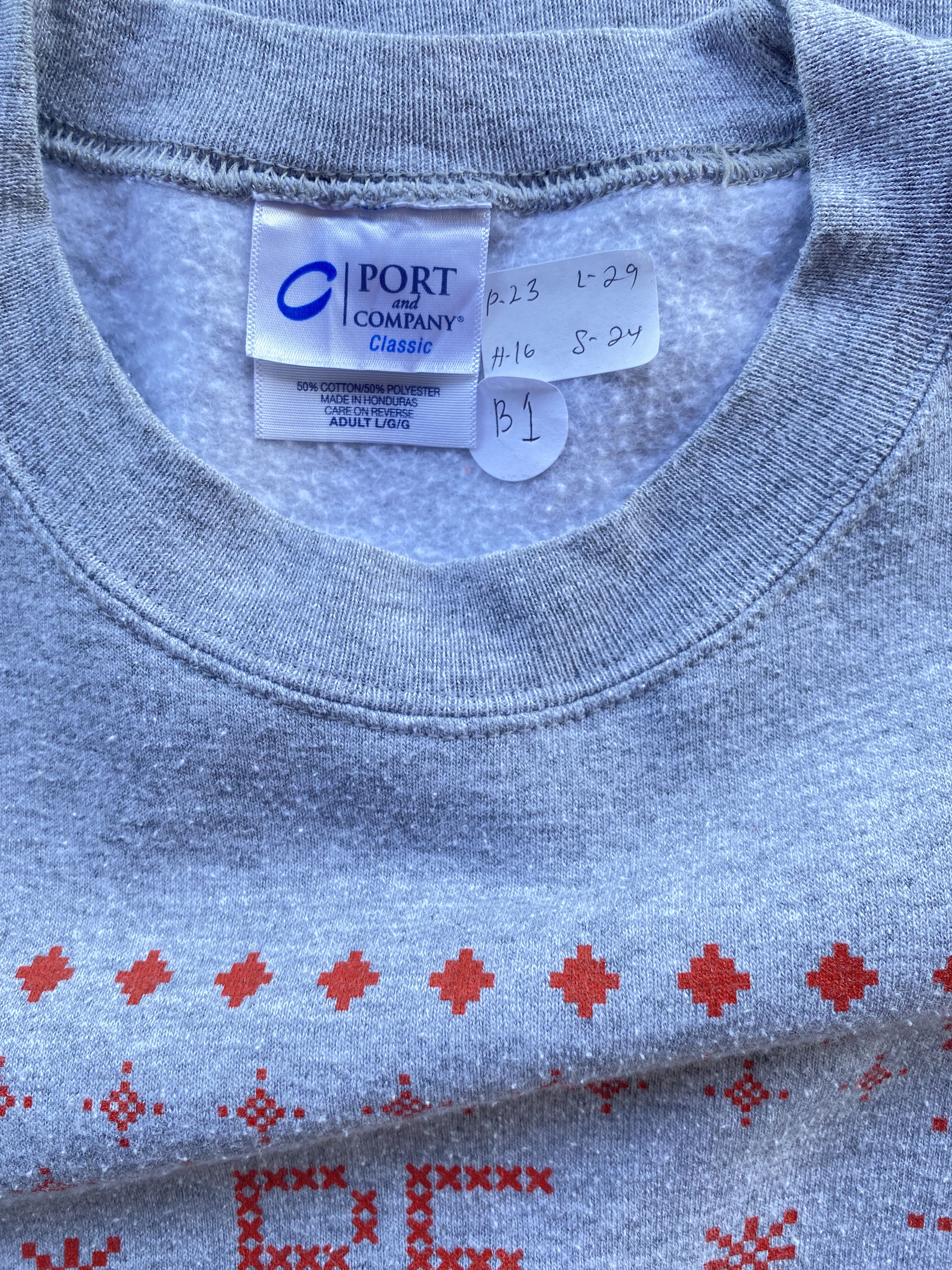 Vintage VINTAGE MERRY CHRISTMAS rare sweatshirt Size US L / EU 52-54 / 3 - 4 Thumbnail