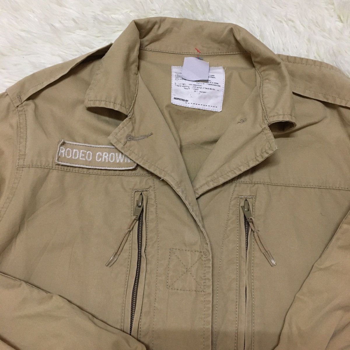 Japanese Brand Rodeo Crown Sexy Lady Utility Parachute Printed Size S / US 4 / IT 40 - 5 Thumbnail