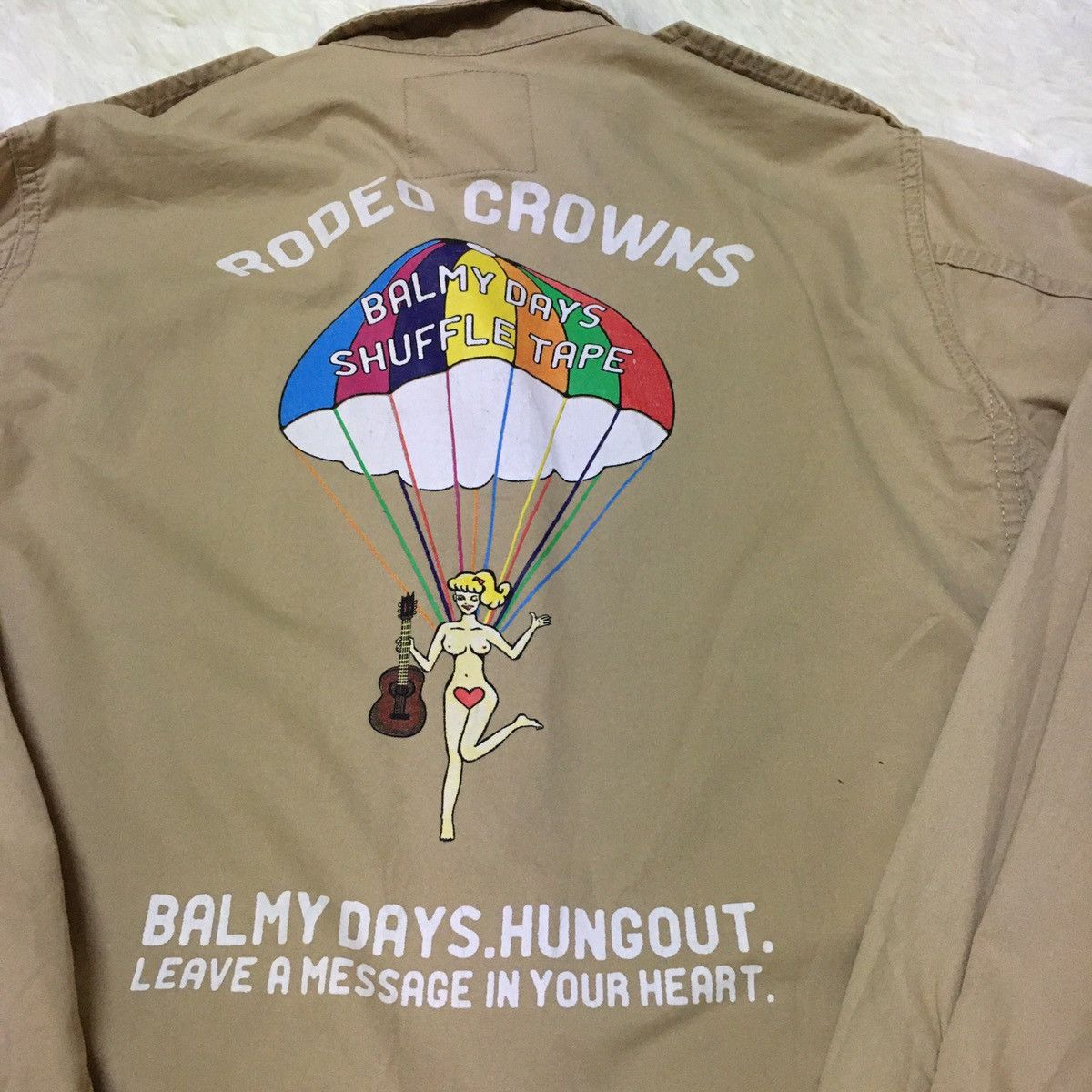 Japanese Brand Rodeo Crown Sexy Lady Utility Parachute Printed Size S / US 4 / IT 40 - 1 Thumbnail