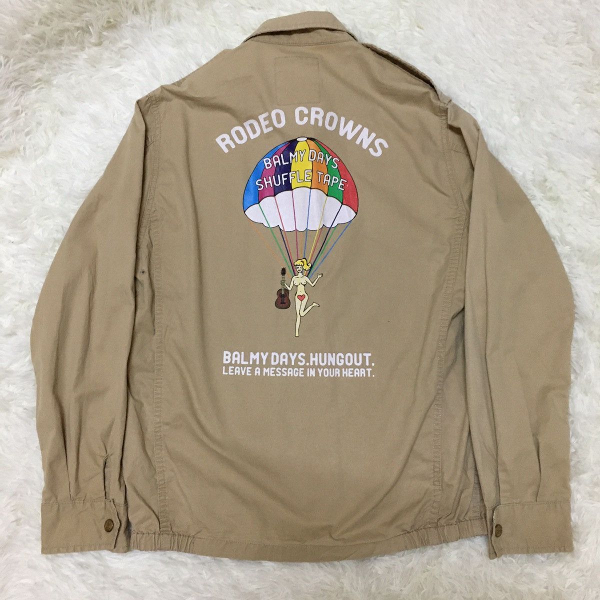 Japanese Brand Rodeo Crown Sexy Lady Utility Parachute Printed Size S / US 4 / IT 40 - 8 Thumbnail